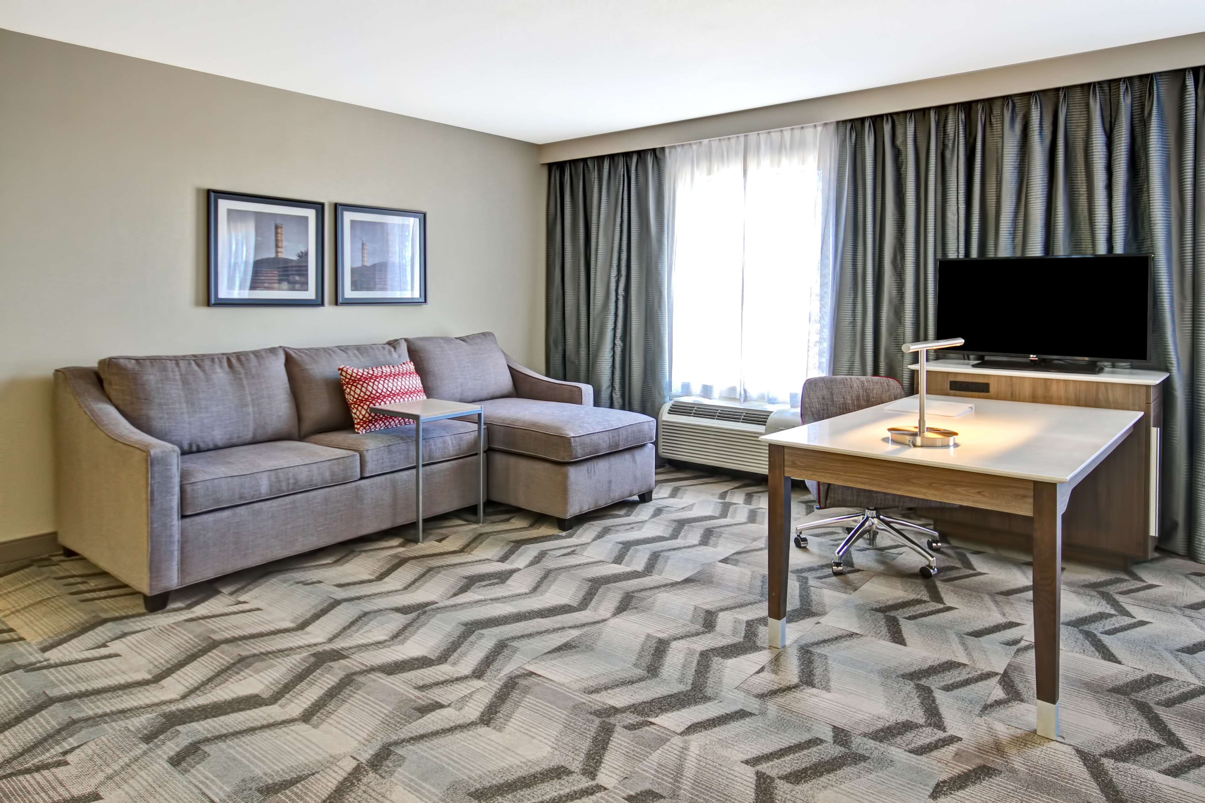 Hampton Inn & Suites - Medicine Hat, Alberta, Canada Room Type - 1KG MOB HEAR ACC RI-SHW NS