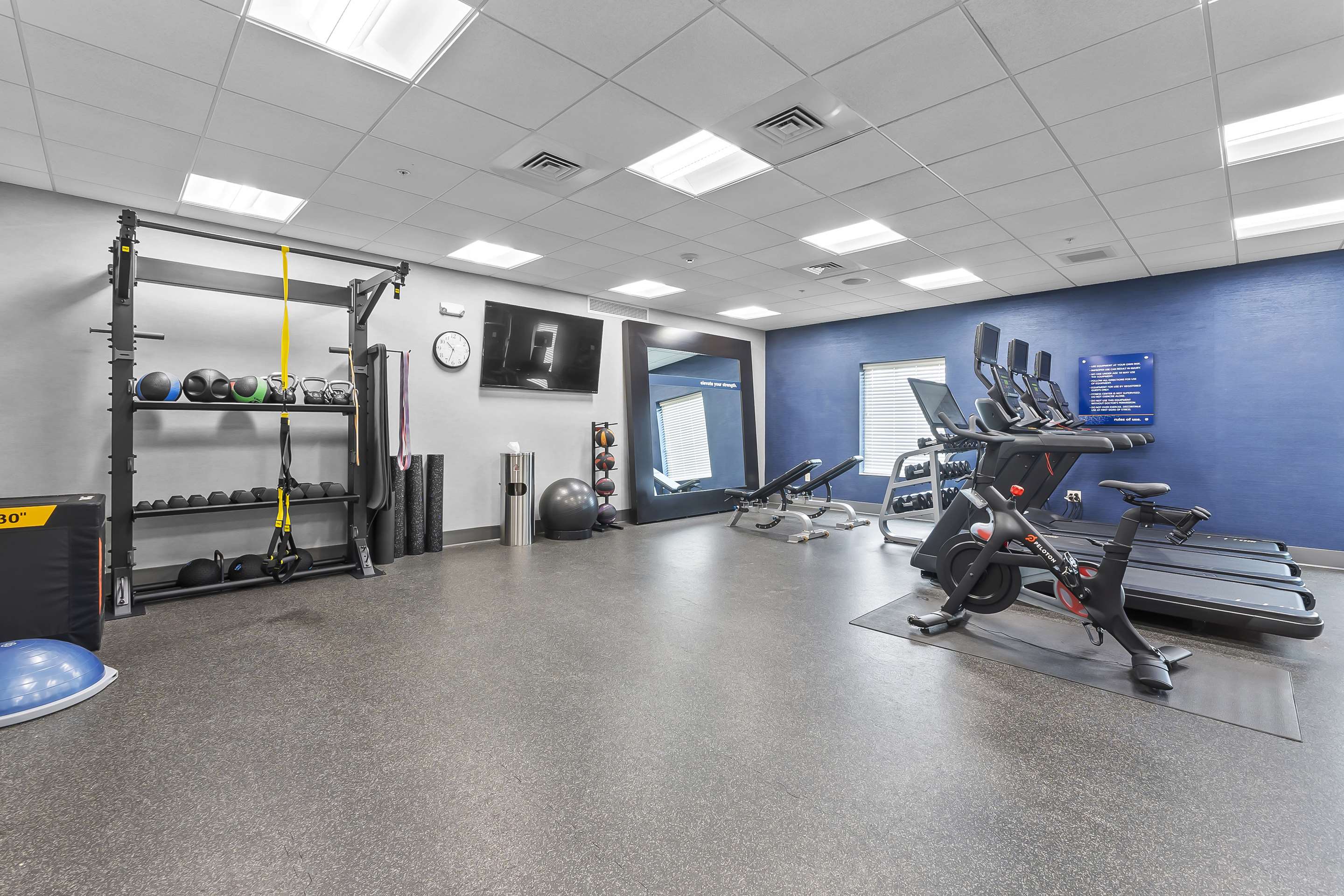 Health club fitness center gym | Hampton Inn Cape Girardeau I 55 East
