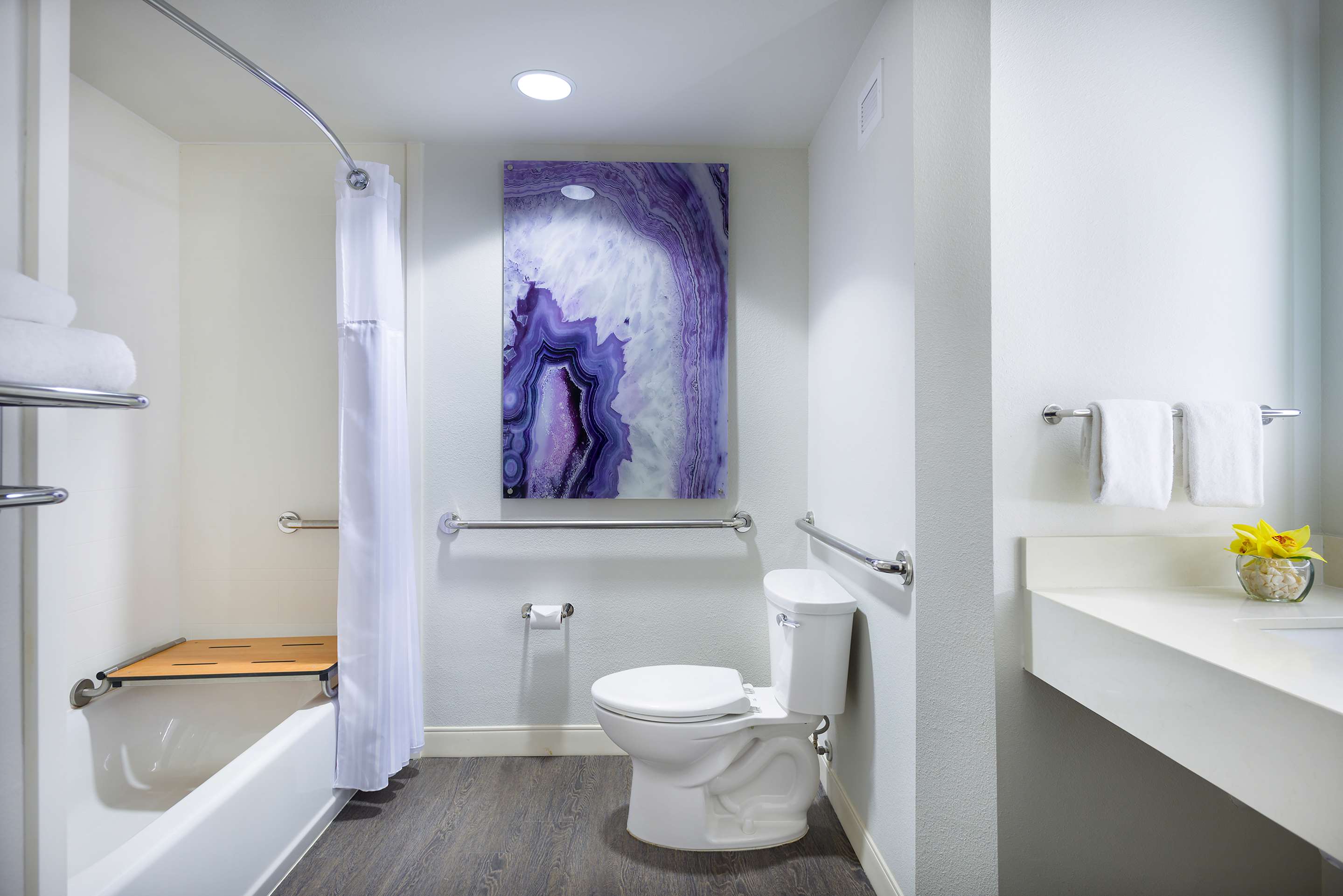 Guest room bath