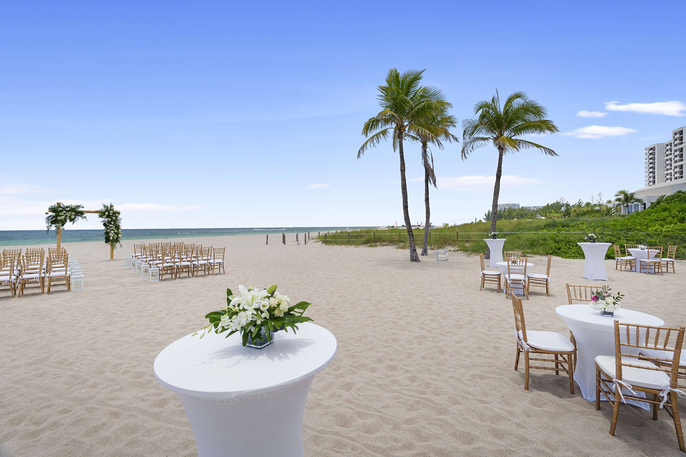 Beach Reception | B Ocean Resort Fort Lauderdale Beach