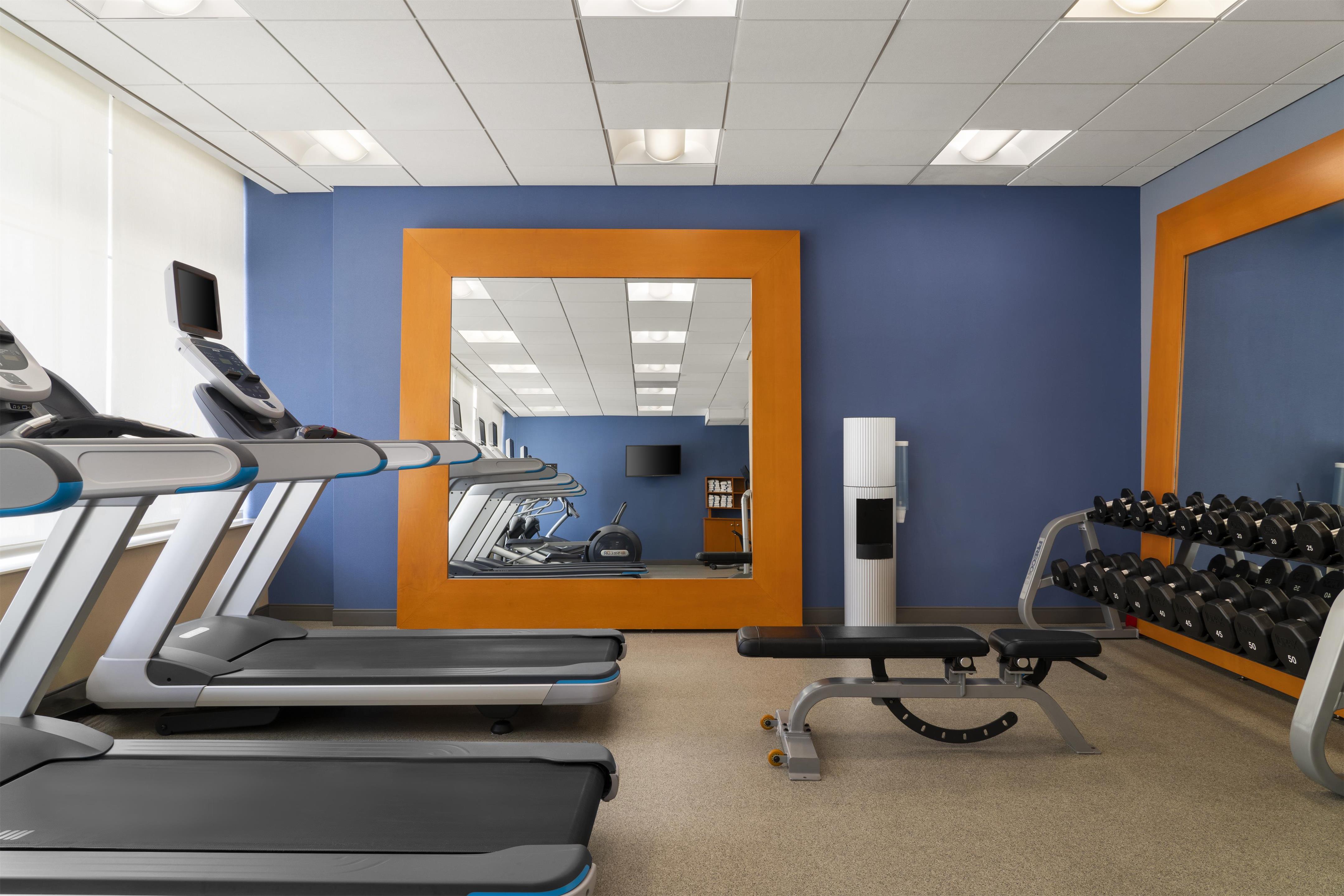 Health club fitness center gym | Homewood Suites by Hilton Boston Brookline-Longwood Medical