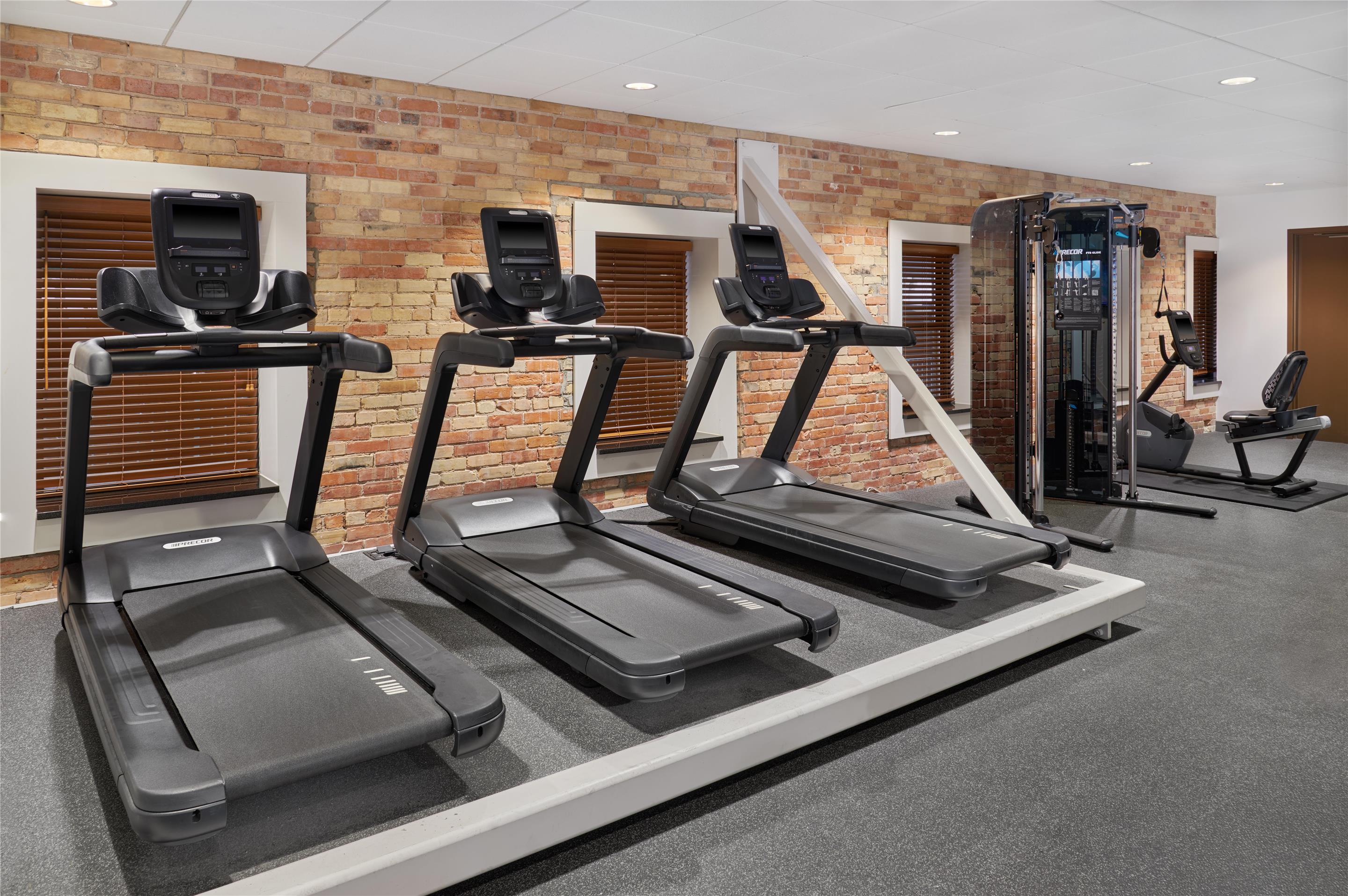 Health club fitness center gym | Homewood Suites by Hilton Grand Rapids Downtown