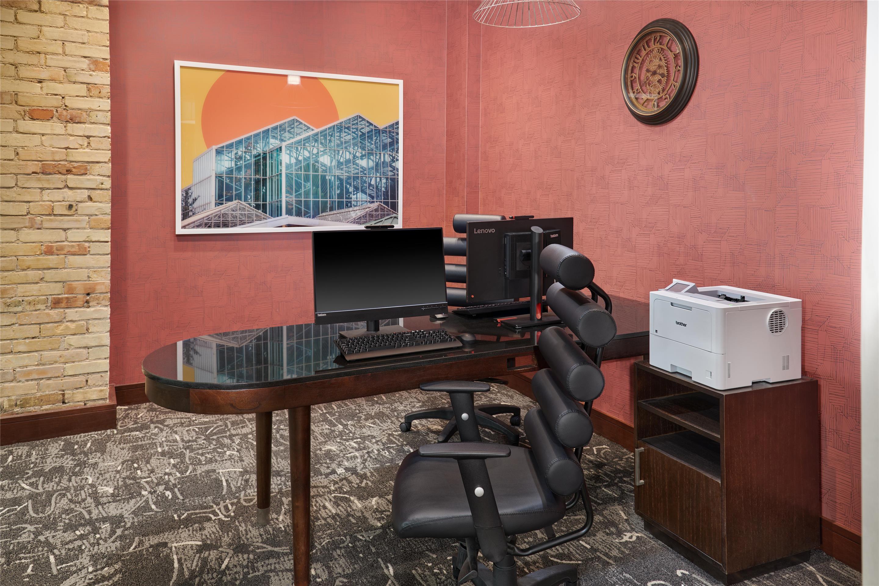 Business Center | Homewood Suites by Hilton Grand Rapids Downtown