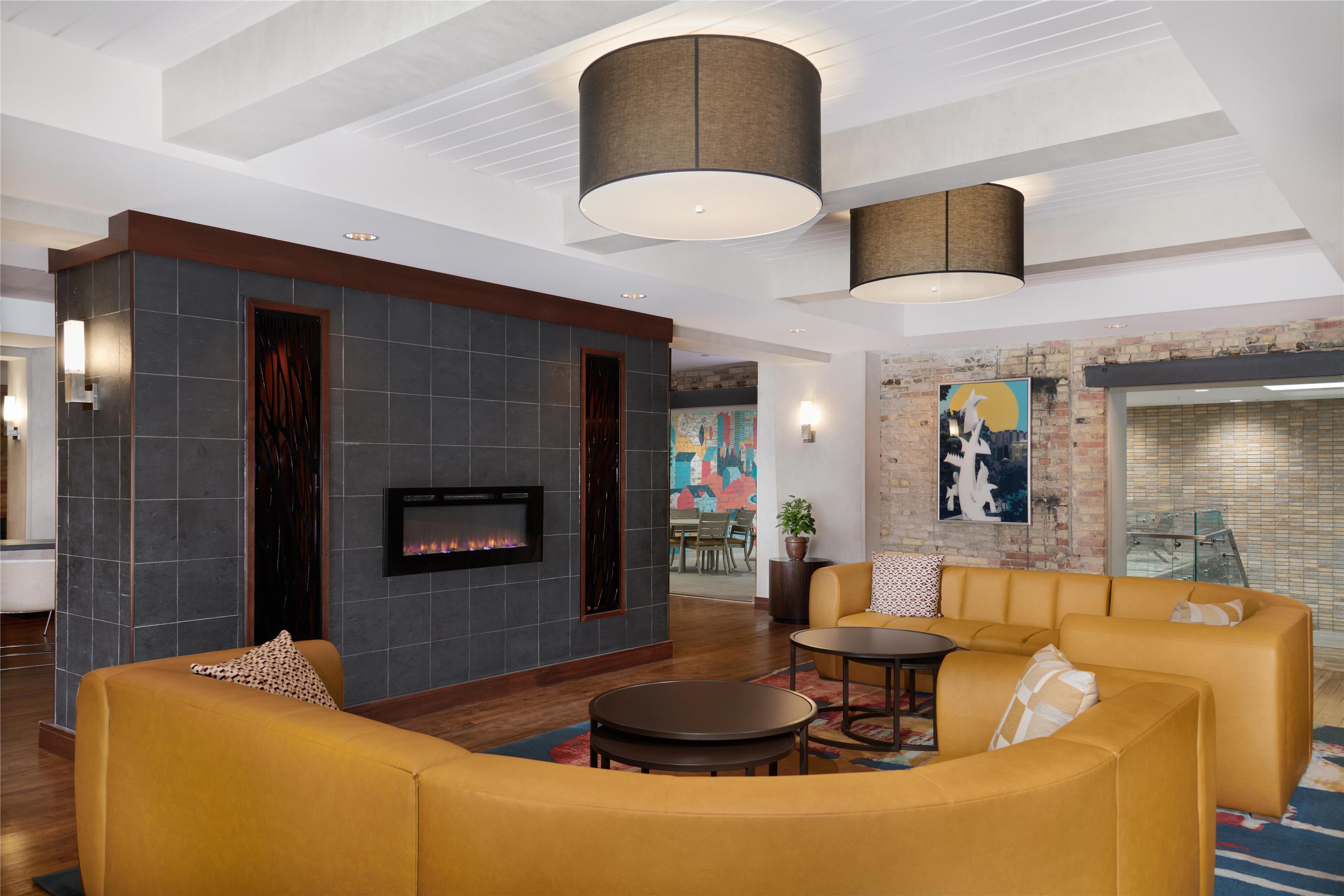 Lobby | Homewood Suites by Hilton Grand Rapids Downtown