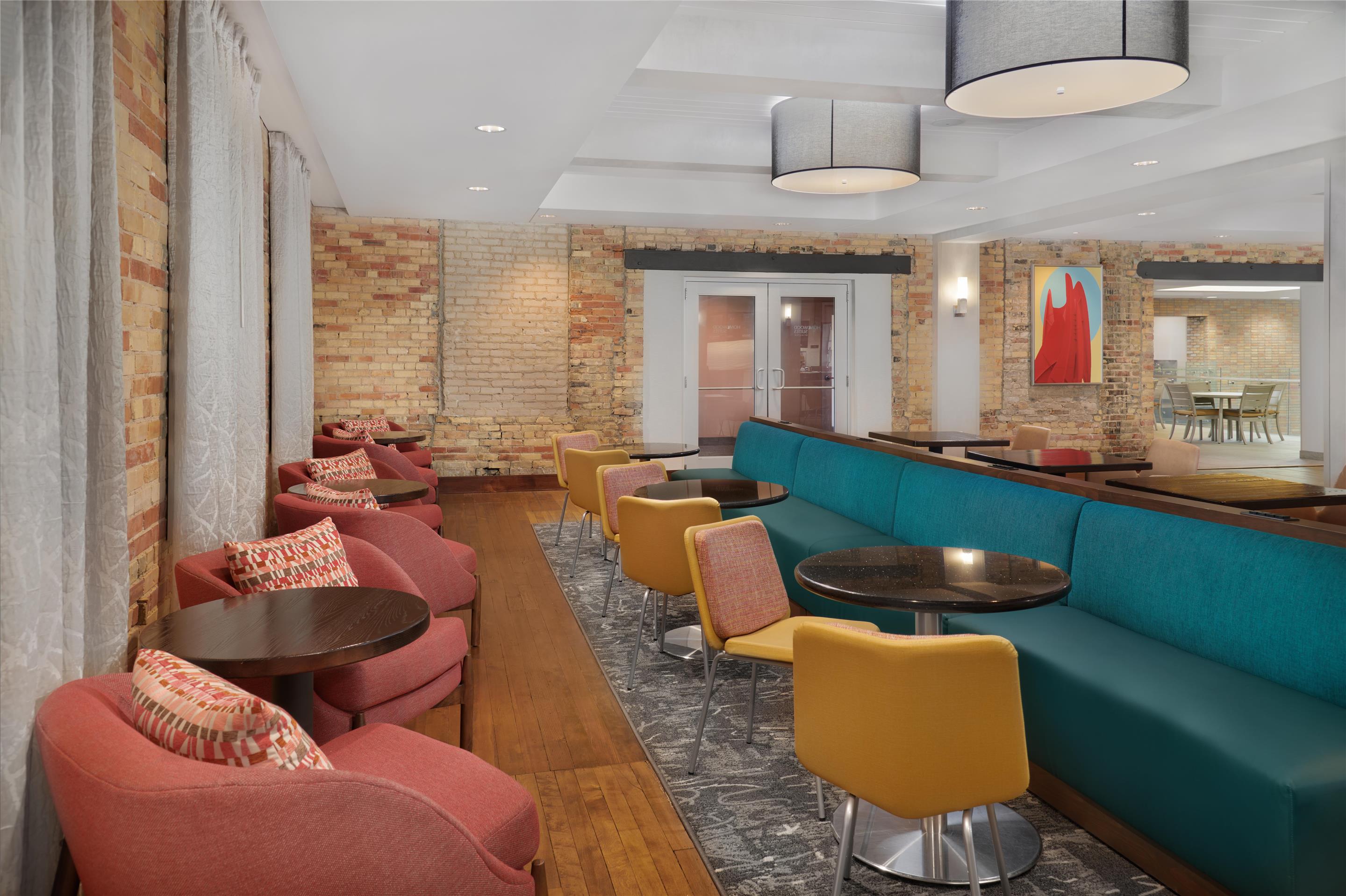 Breakfast Area | Homewood Suites by Hilton Grand Rapids Downtown