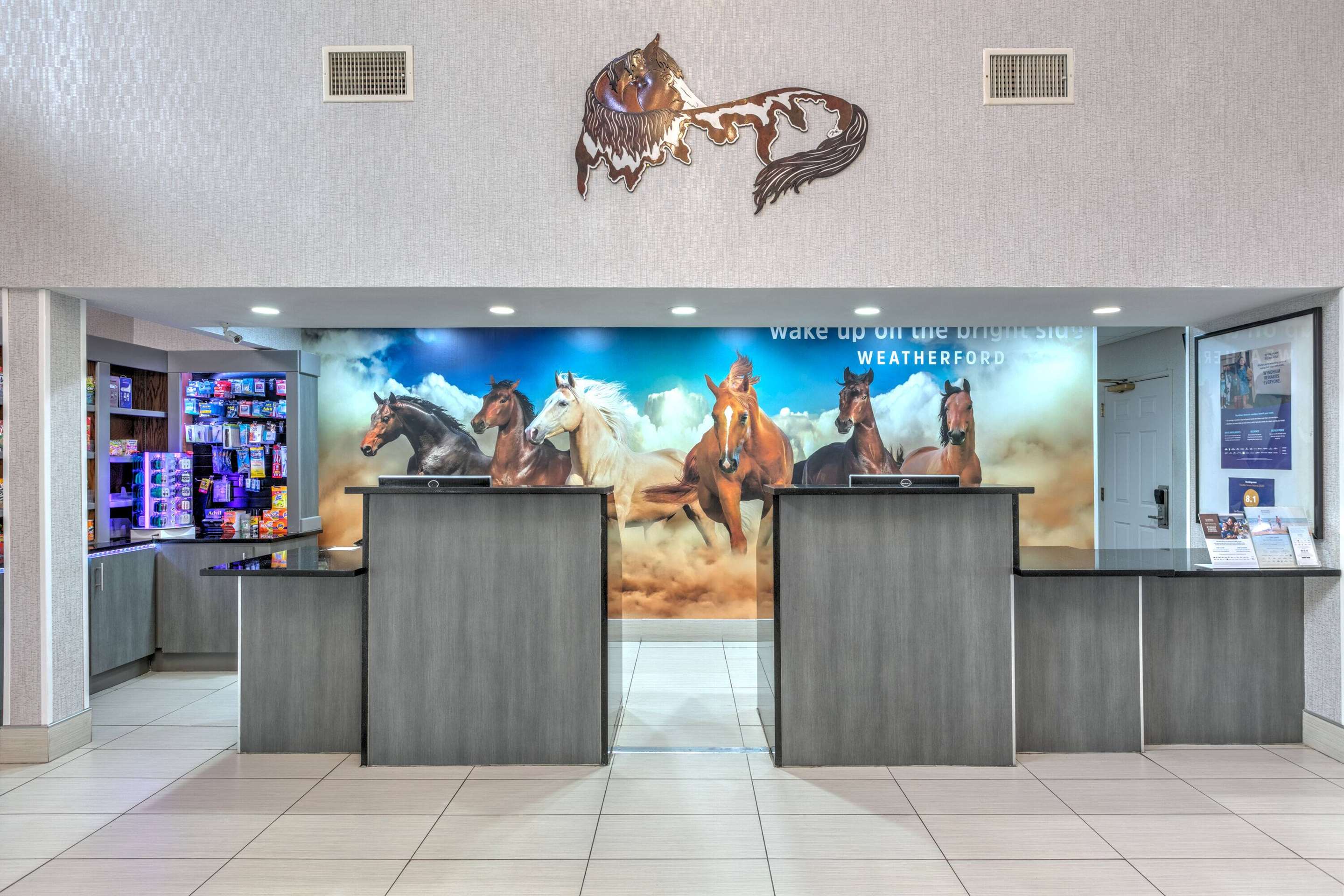 Reception | La Quinta Inn & Suites by Wyndham Weatherford