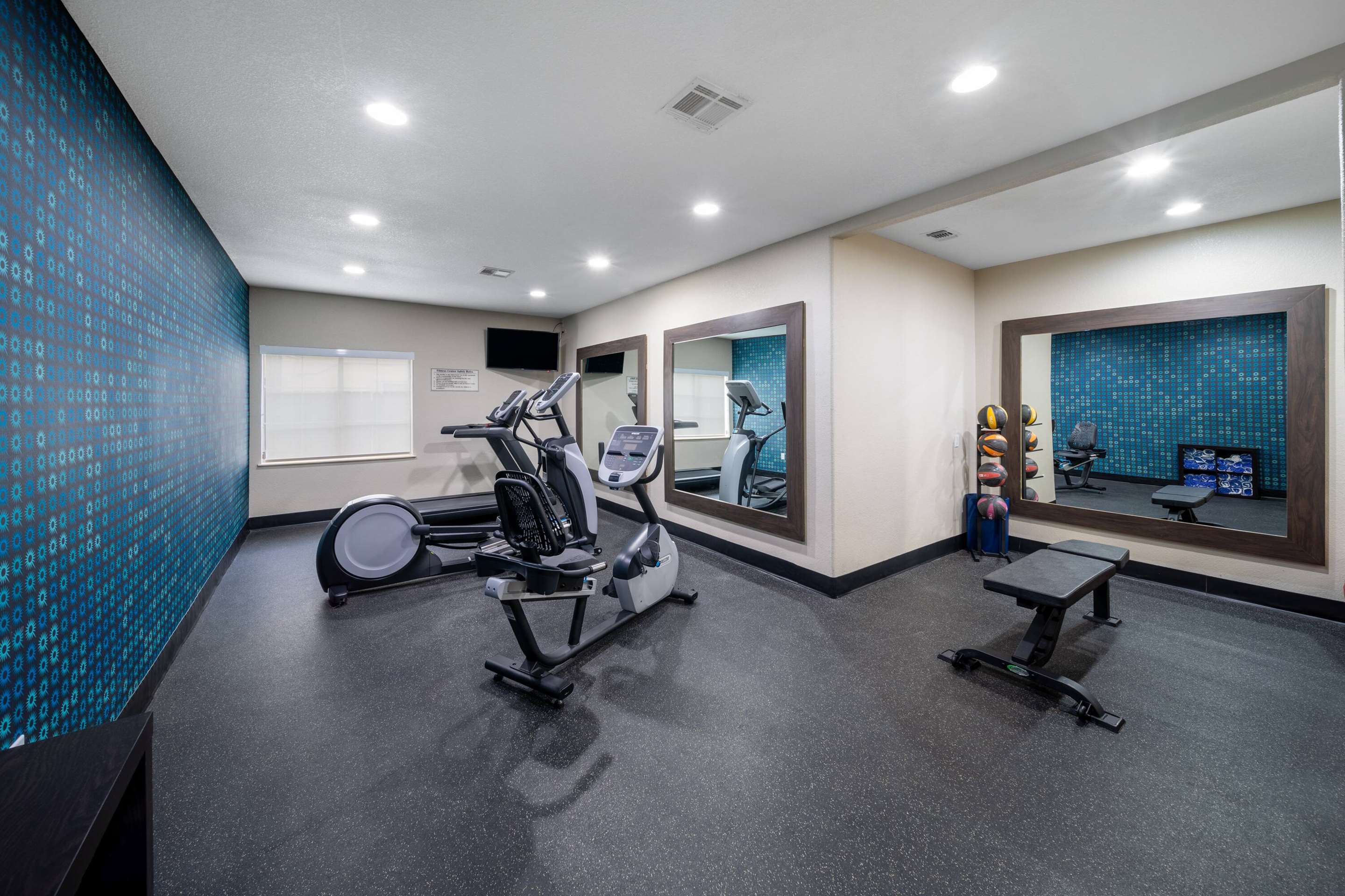 Health club fitness center gym