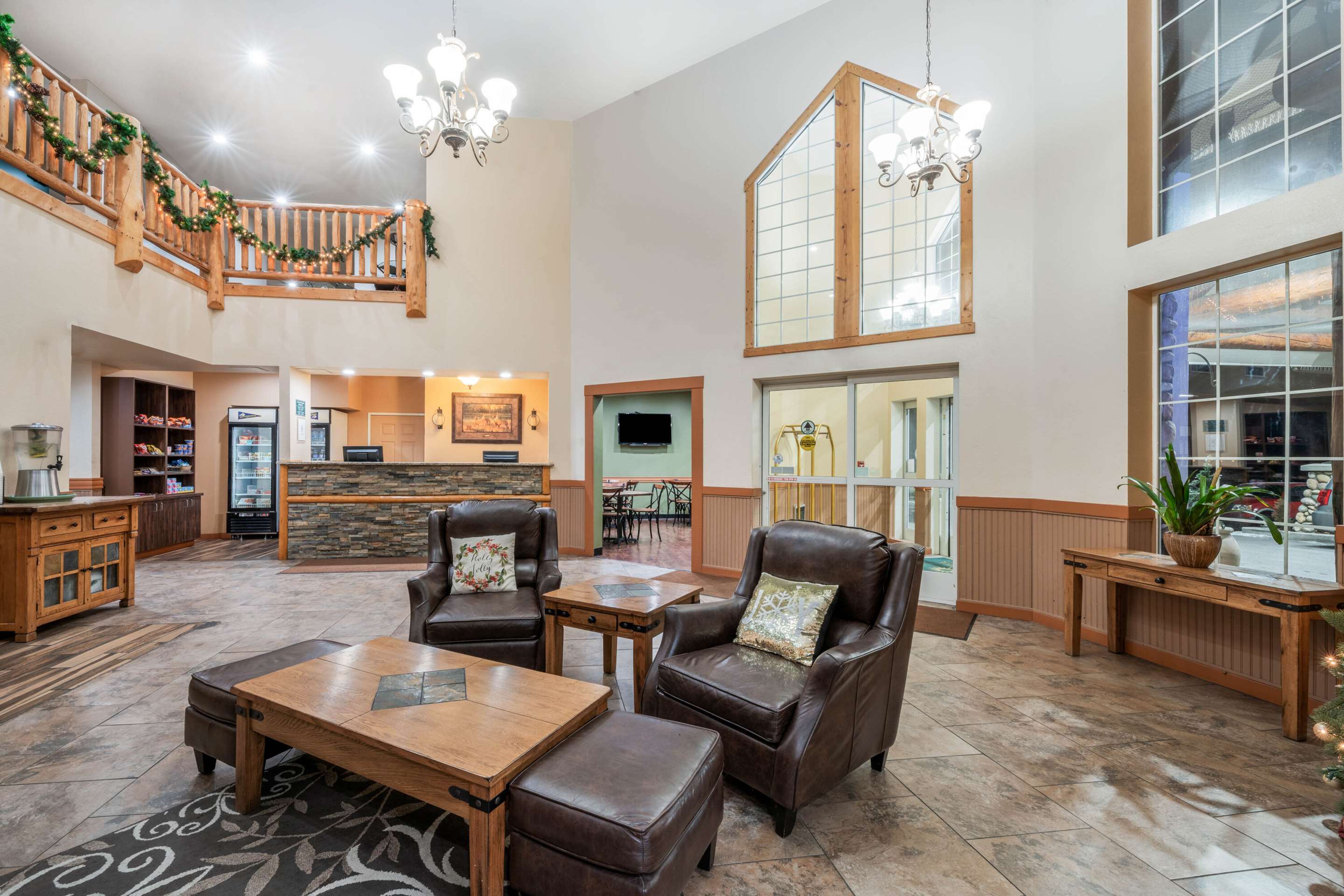 lobby view