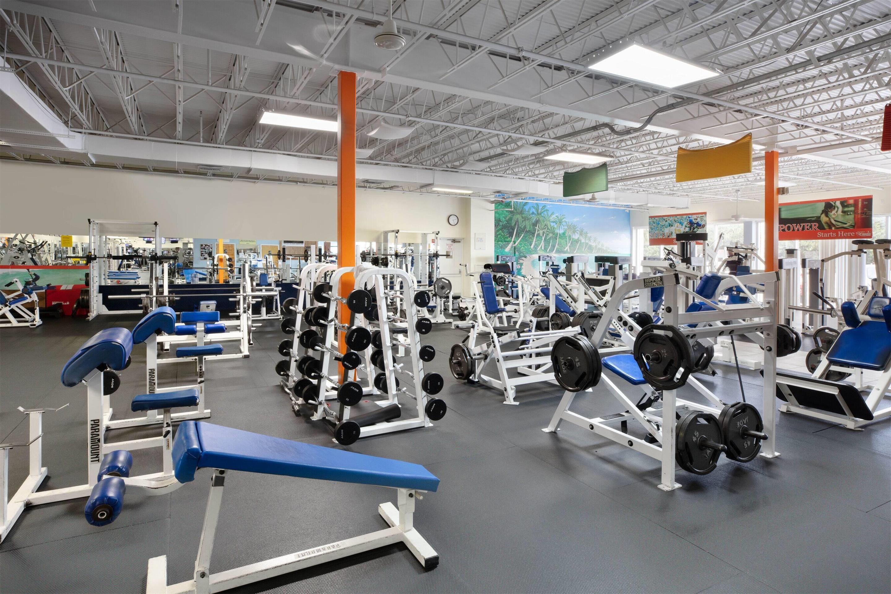 Health club fitness center gym