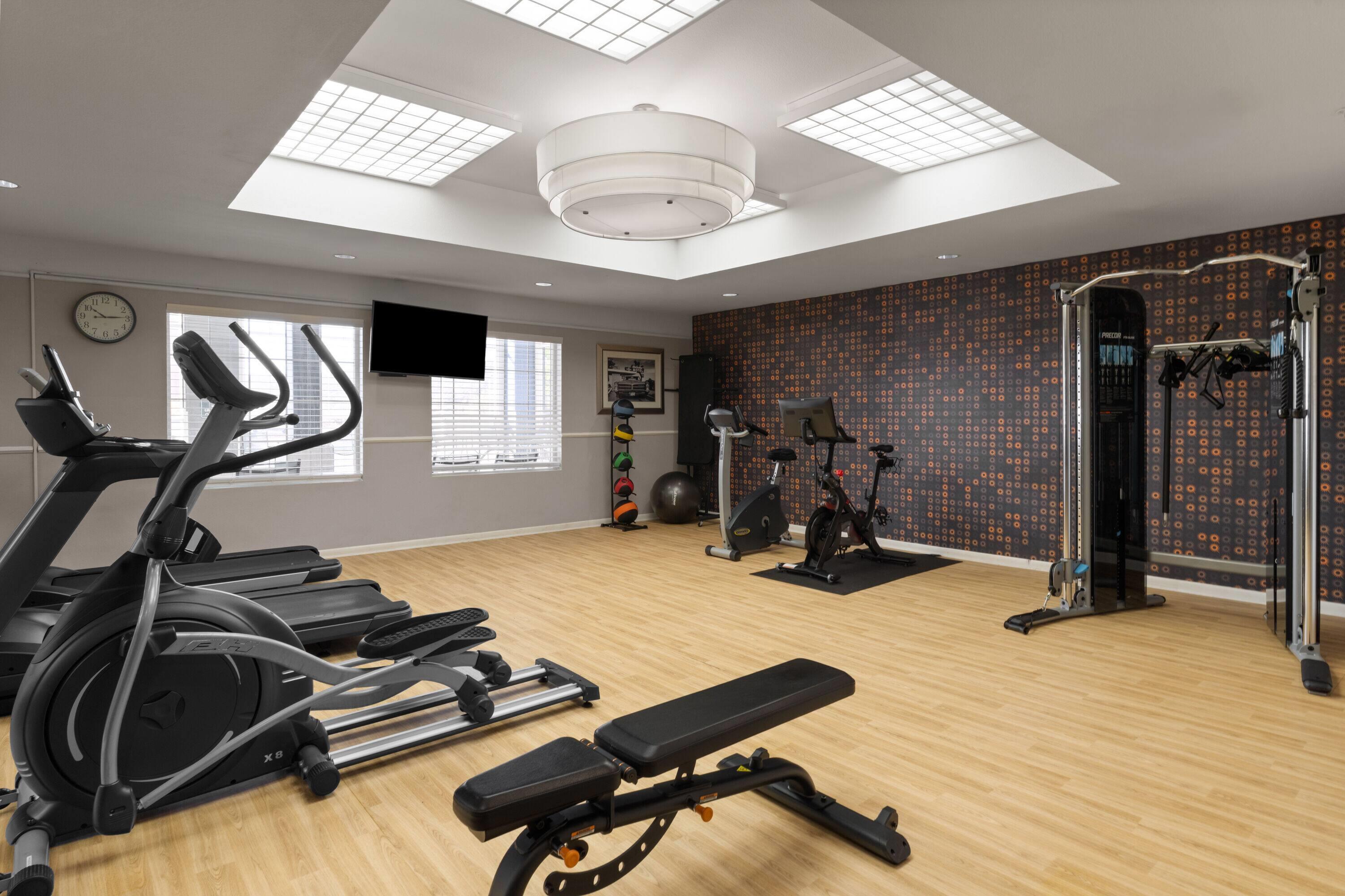 Health club fitness center gym | La Quinta Inn & Suites by Wyndham Gallup