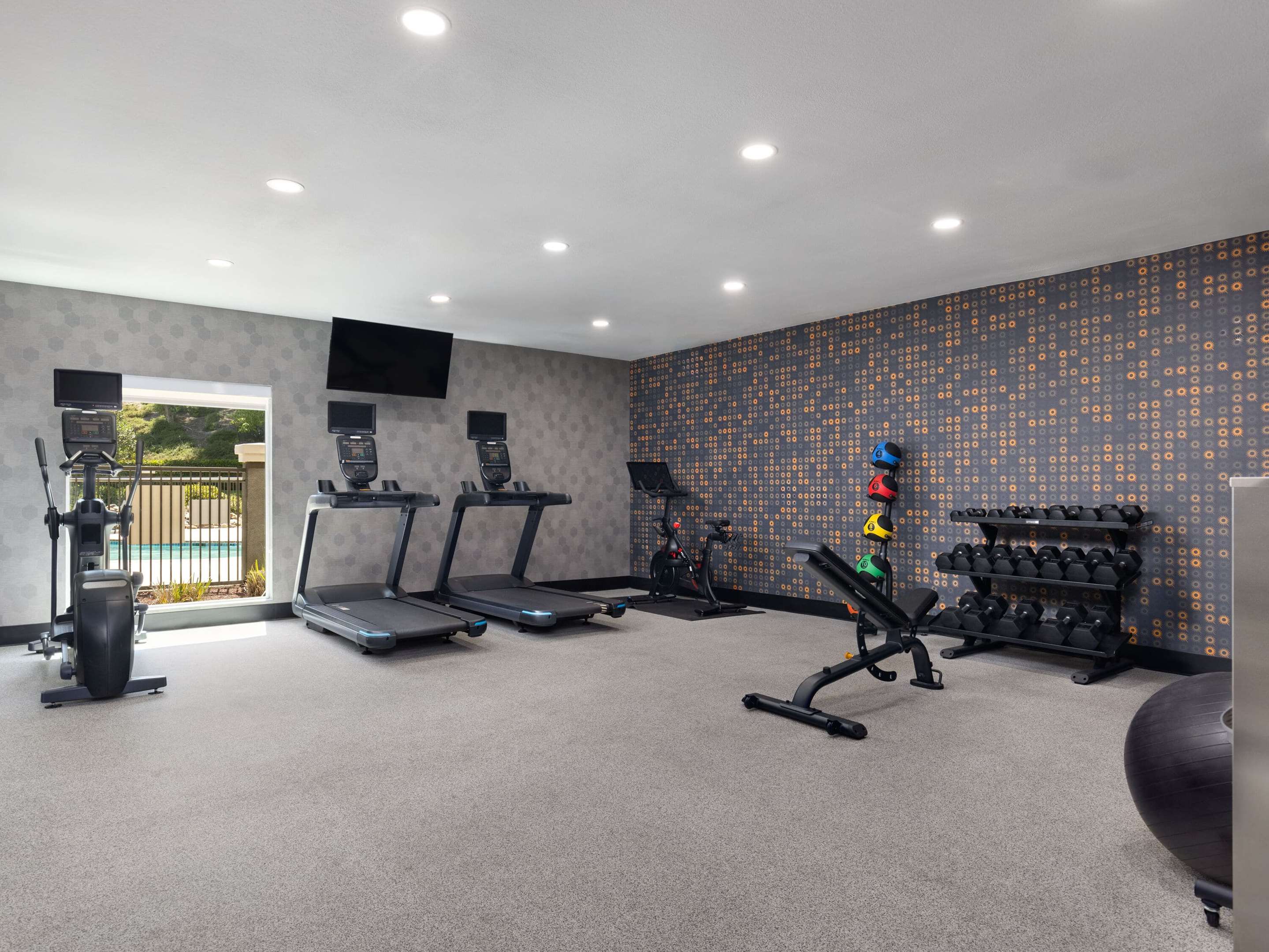 Health club fitness center gym