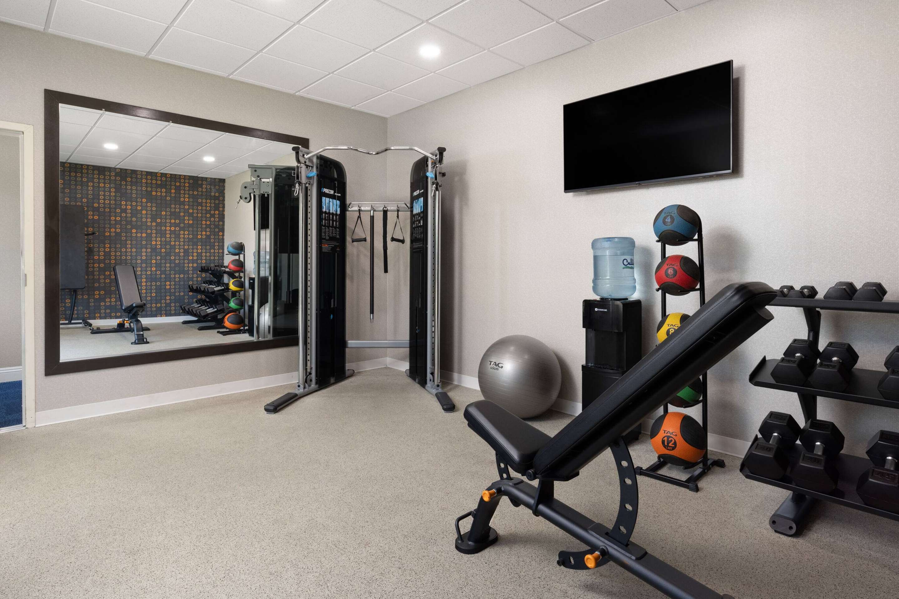 Health club fitness center gym