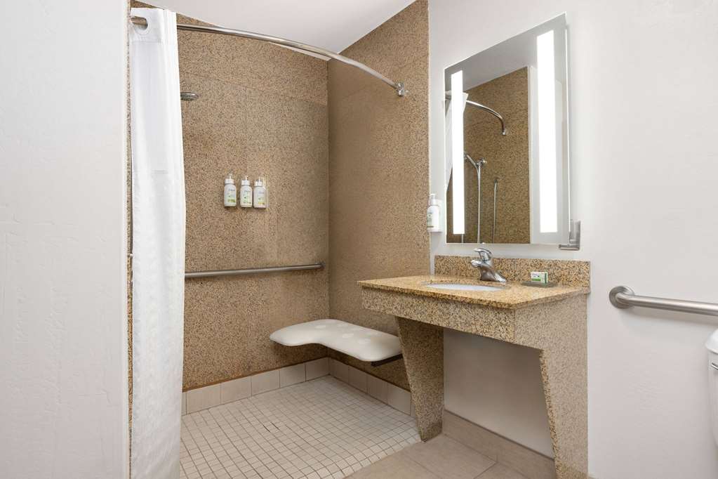 LA QUINTA INN STE BAKRSFIELD N-guestroom-Guest Room,Bathroom,Shower,Accessibility,On-Site.jpg