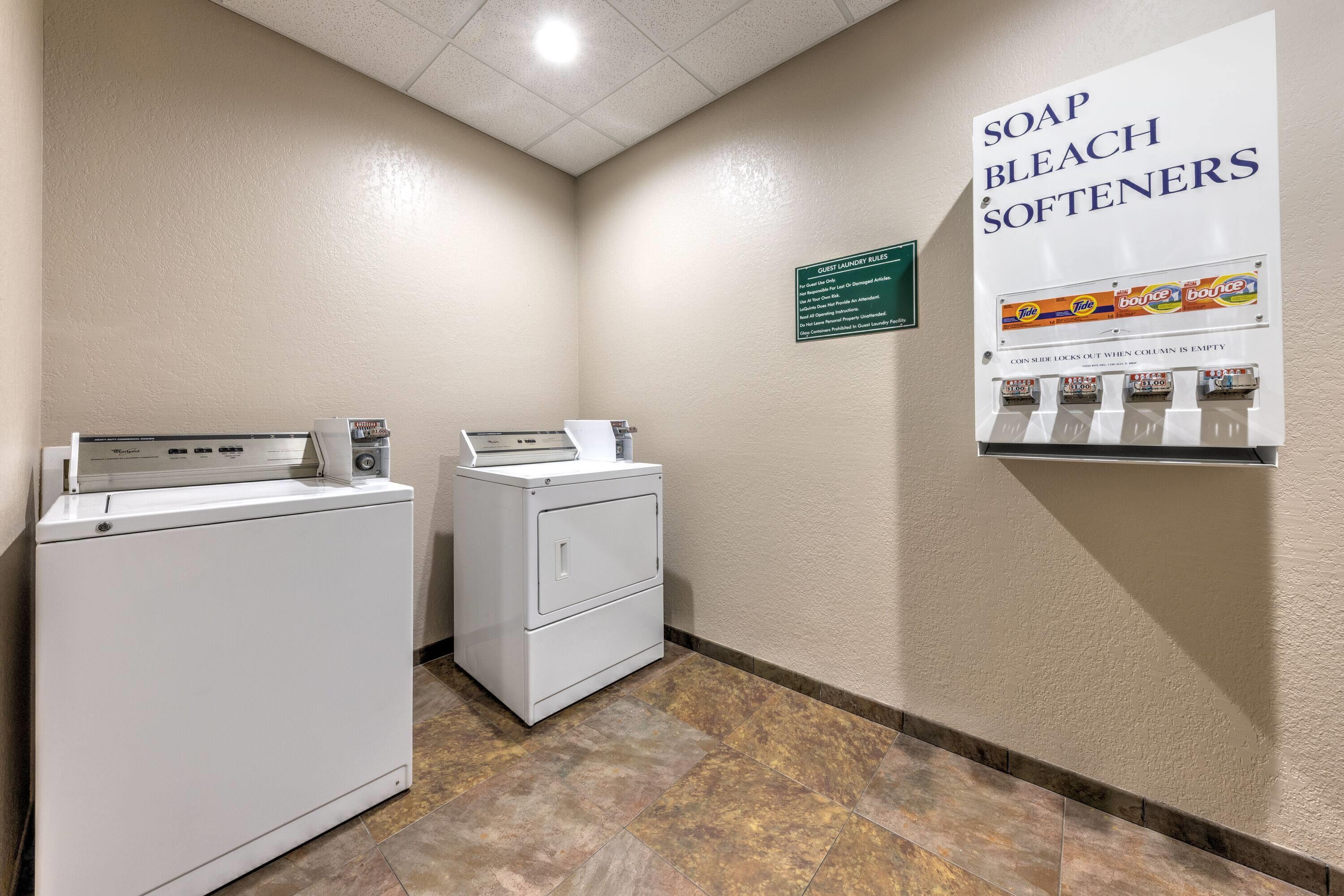 Laundry | La Quinta Inn & Suites by Wyndham Marble Falls