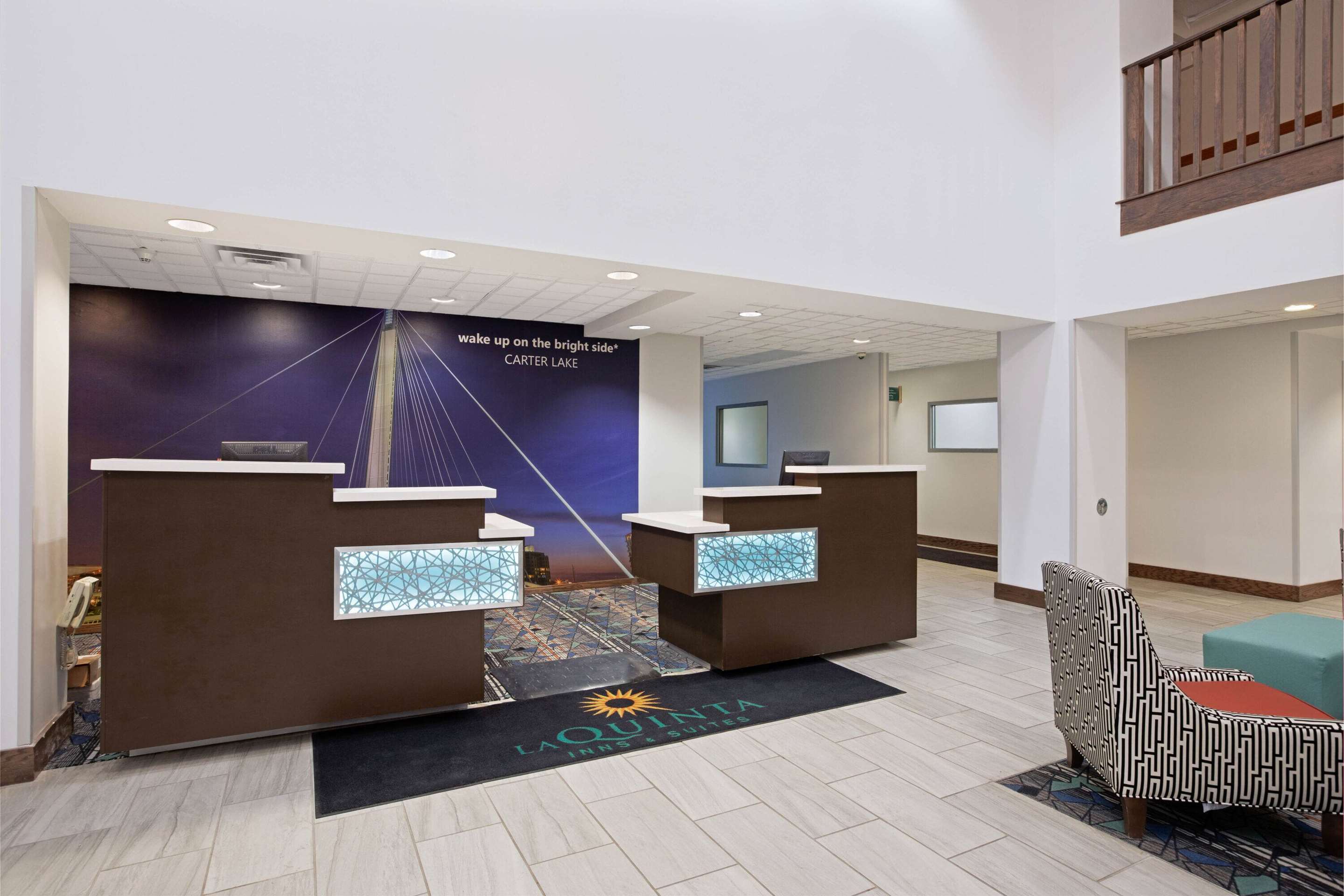 Reception | La Quinta Inn & Suites by Wyndham Omaha Airport Downtown