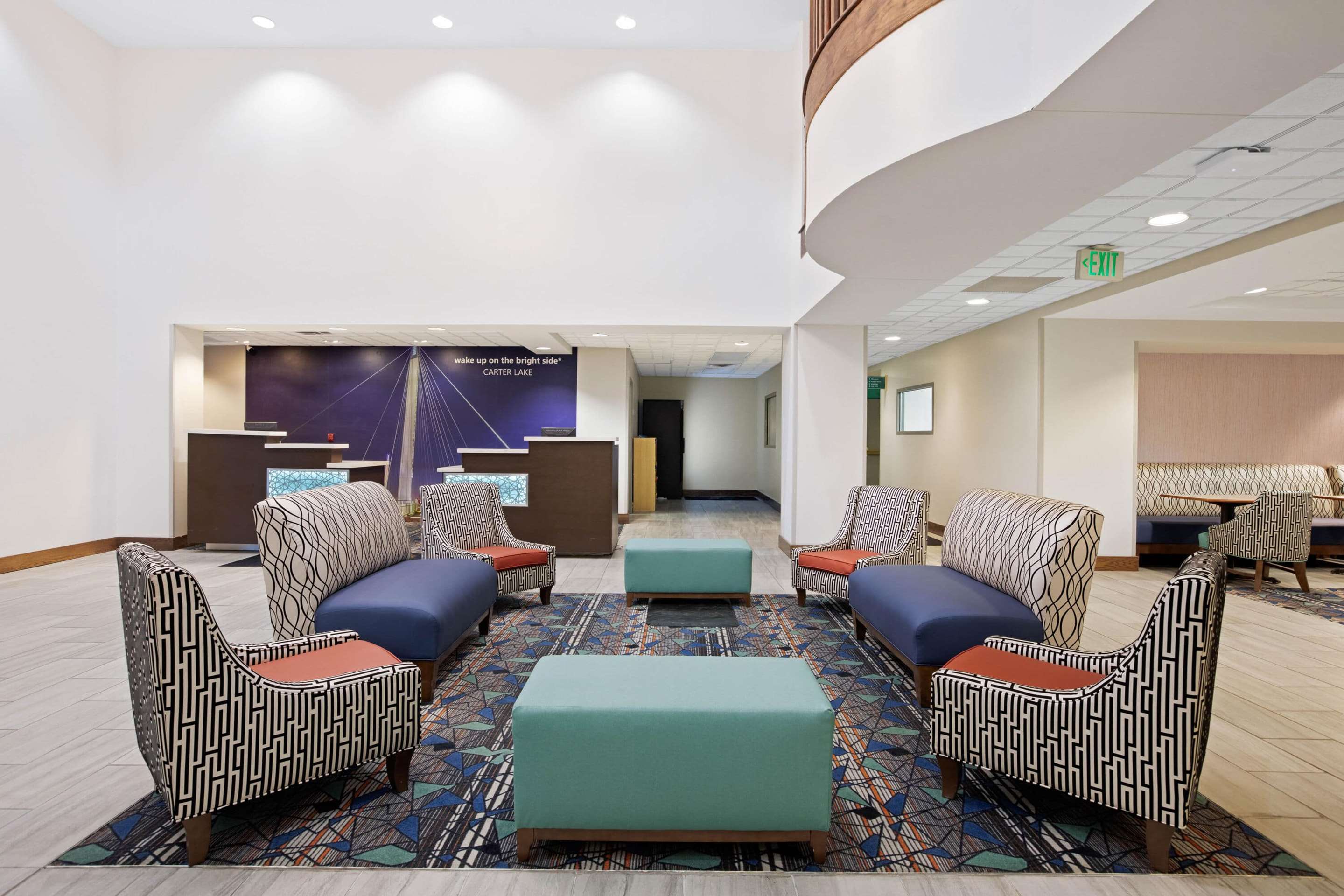 Lobby | La Quinta Inn & Suites by Wyndham Omaha Airport Downtown