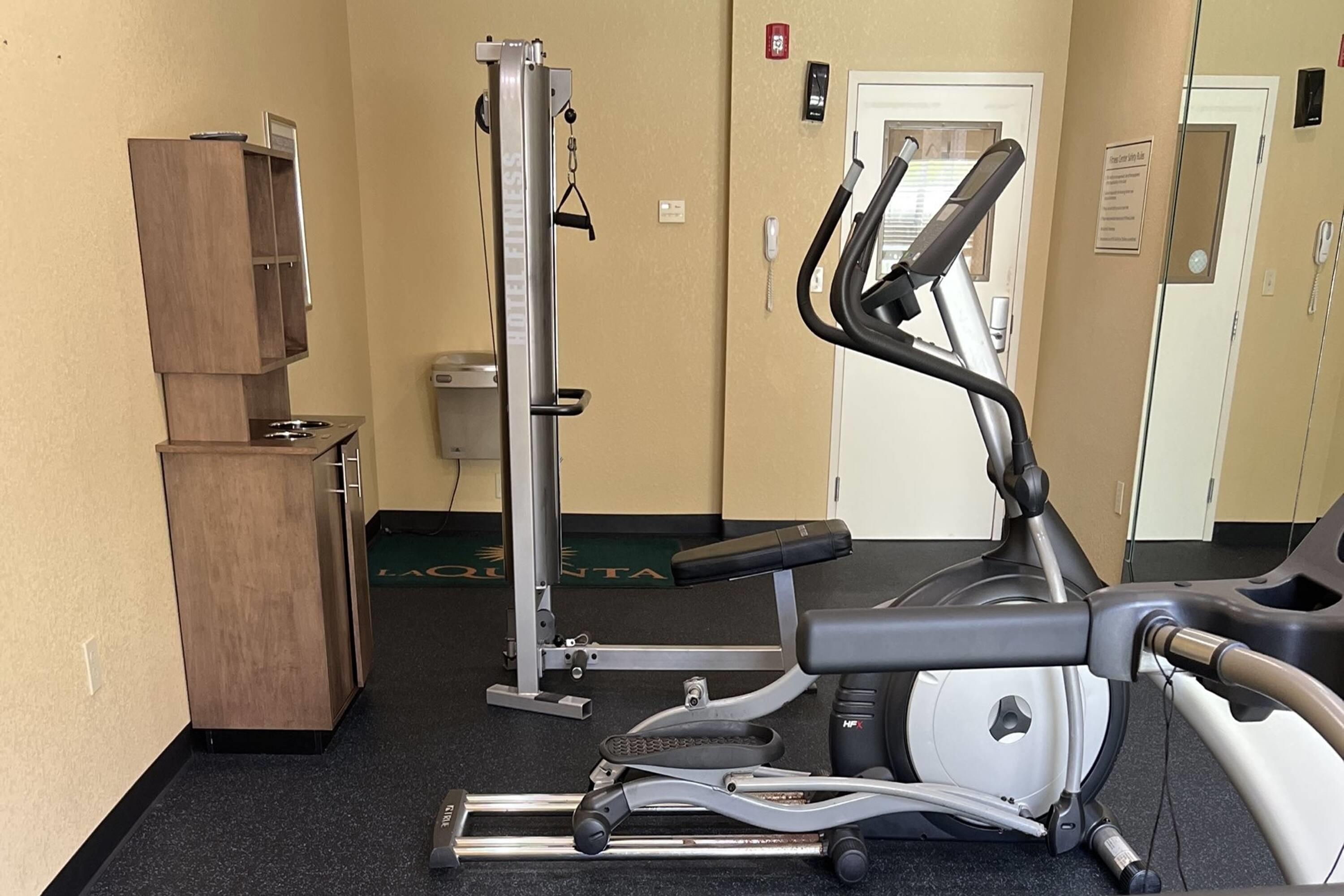 Health club fitness center gym | La Quinta Inn & Suites by Wyndham Vicksburg