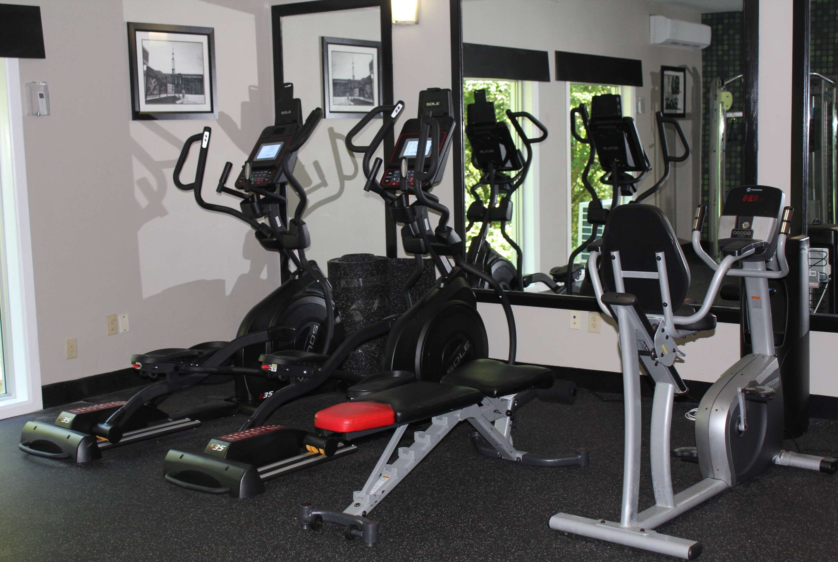Health club fitness center gym