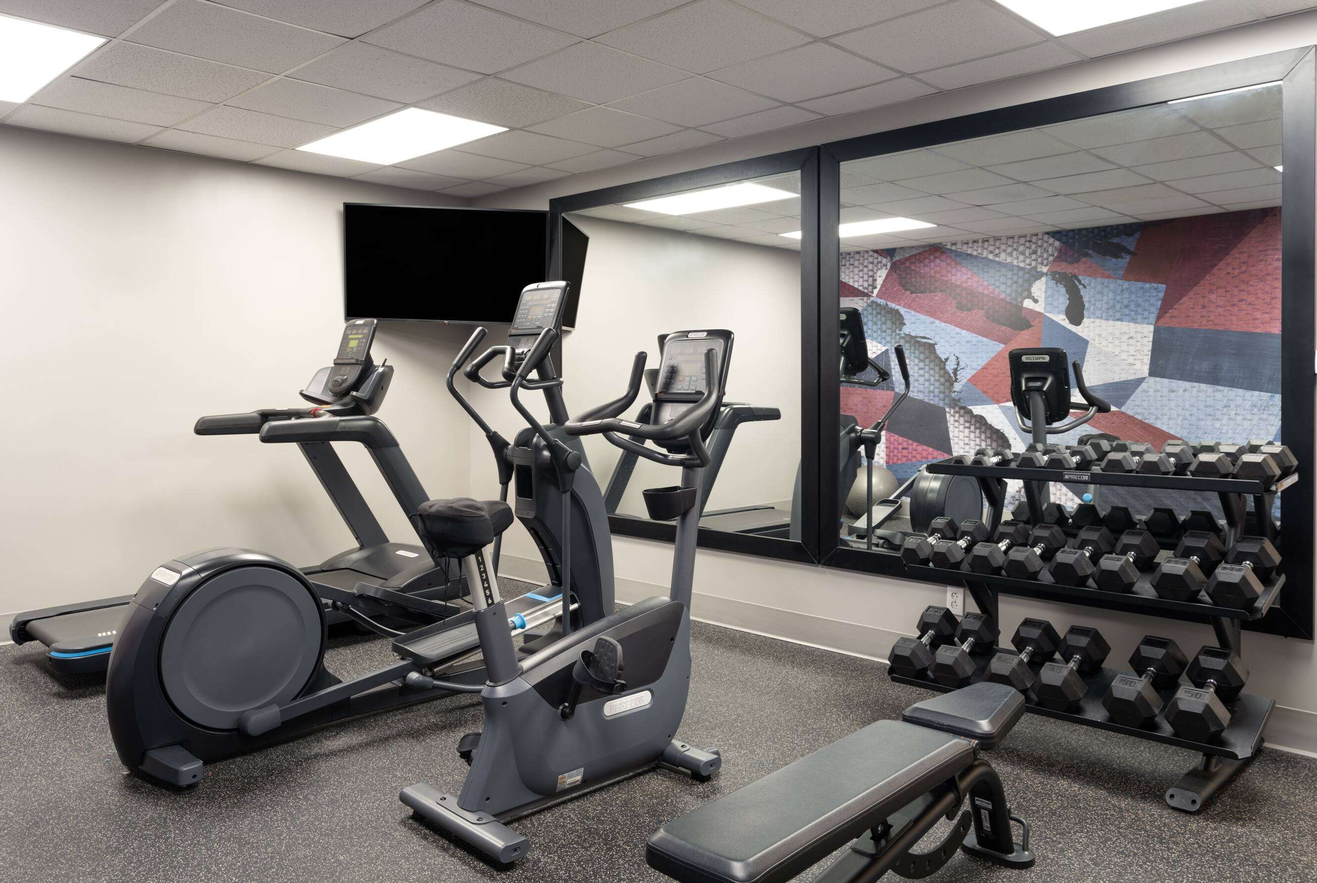 Health club fitness center gym