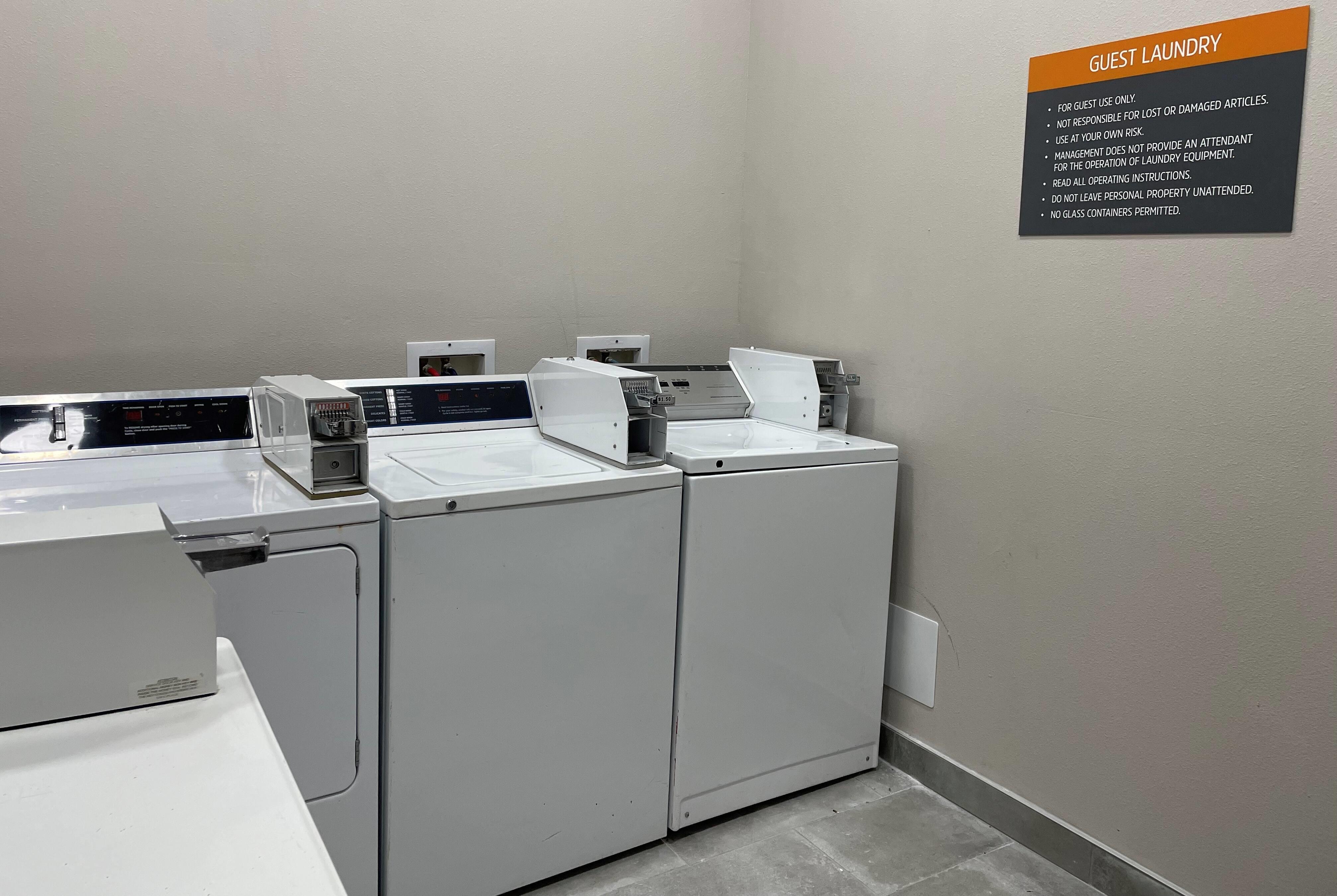 Laundry | La Quinta Inn and Suites by Wyndham Schertz-San Antonio-Selma