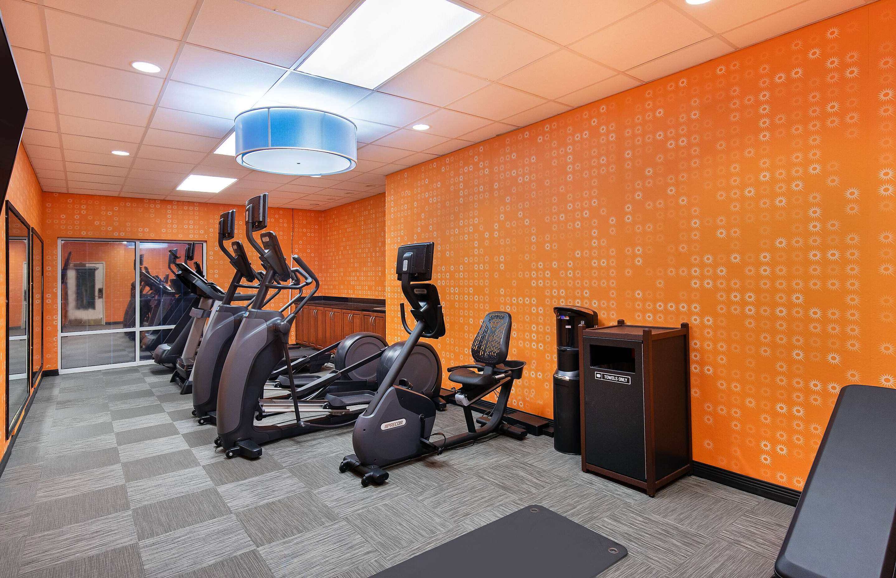Health club fitness center gym