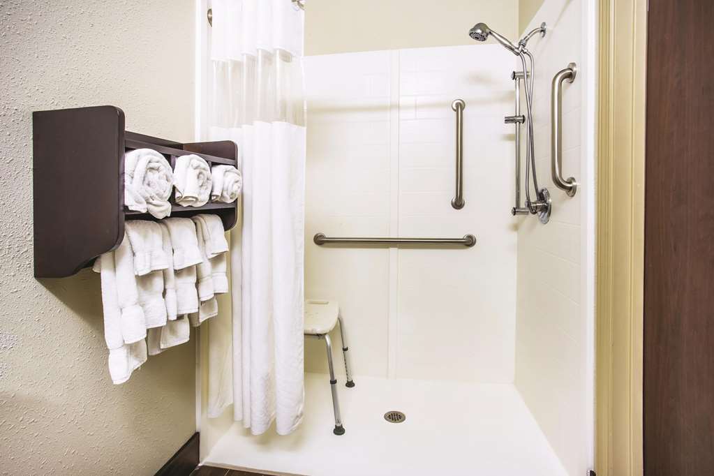 LA QUINTA INN STE EVANSVILLE-guestroom-Guest Room,Bathroom,Shower,Accessibility,On-Site.jpg