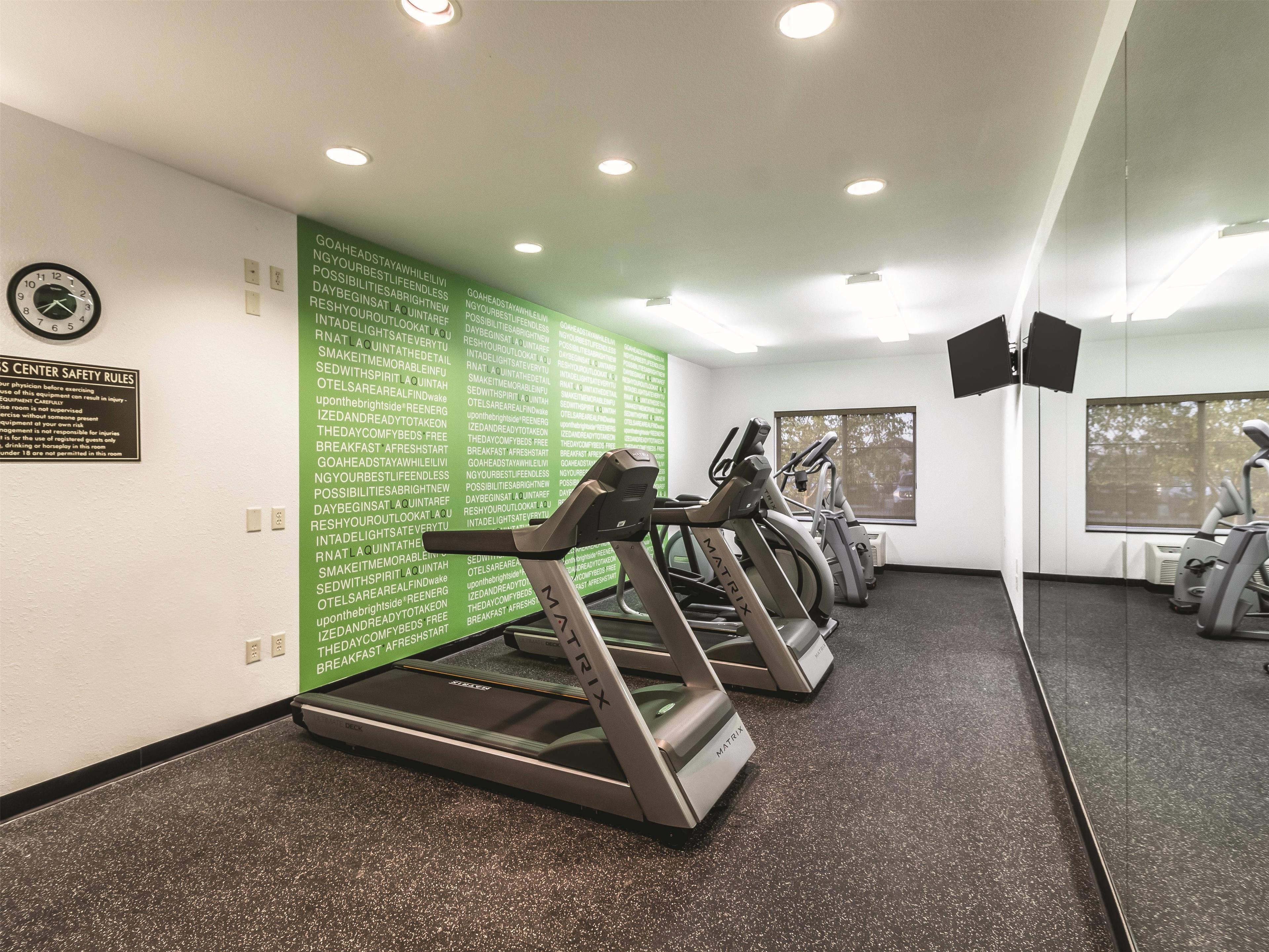 Health club fitness center gym | La Quinta Inn & Suites by Wyndham Fargo-Medical Center