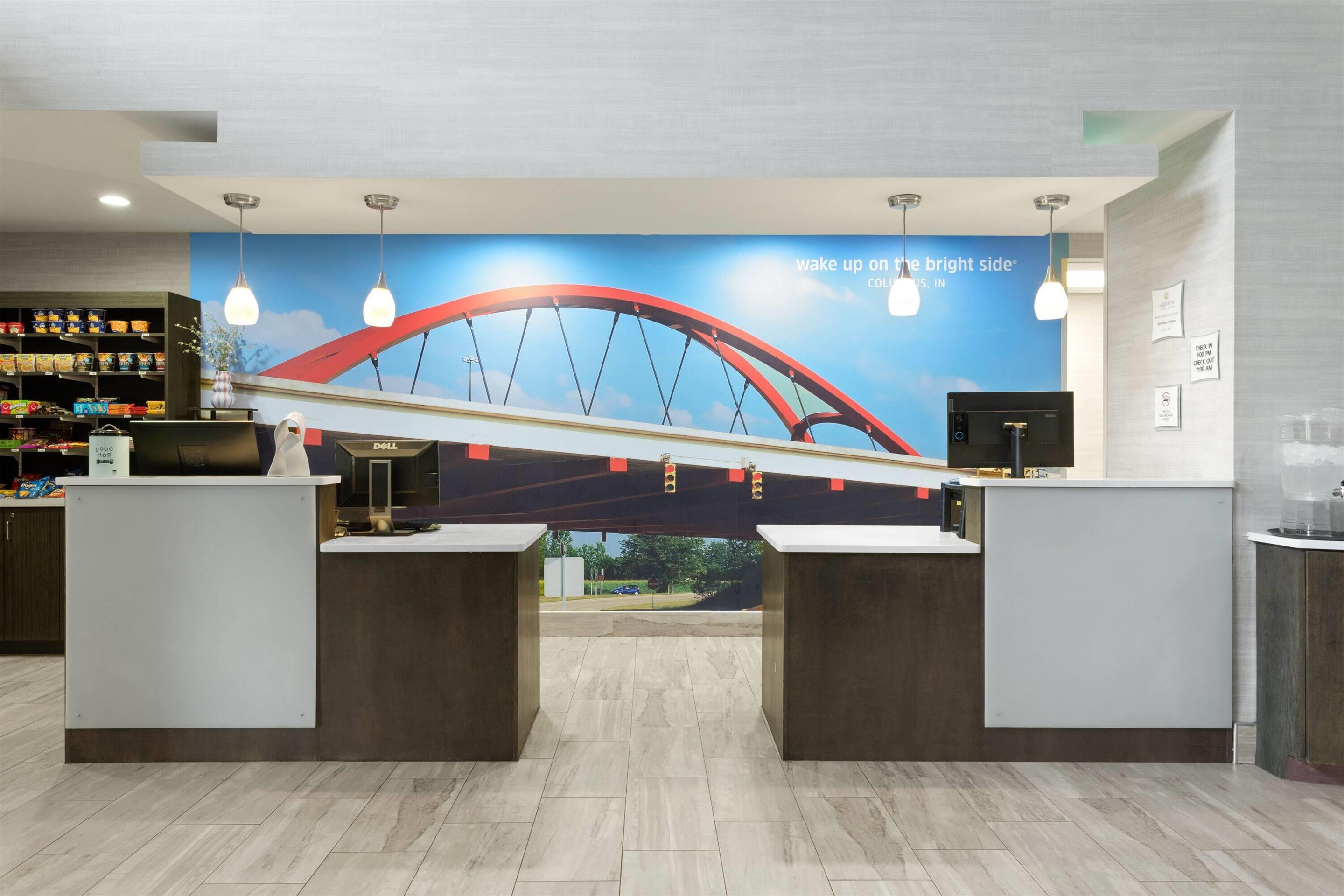 Reception | La Quinta Inn & Suites by Wyndham Columbus - Edinburgh