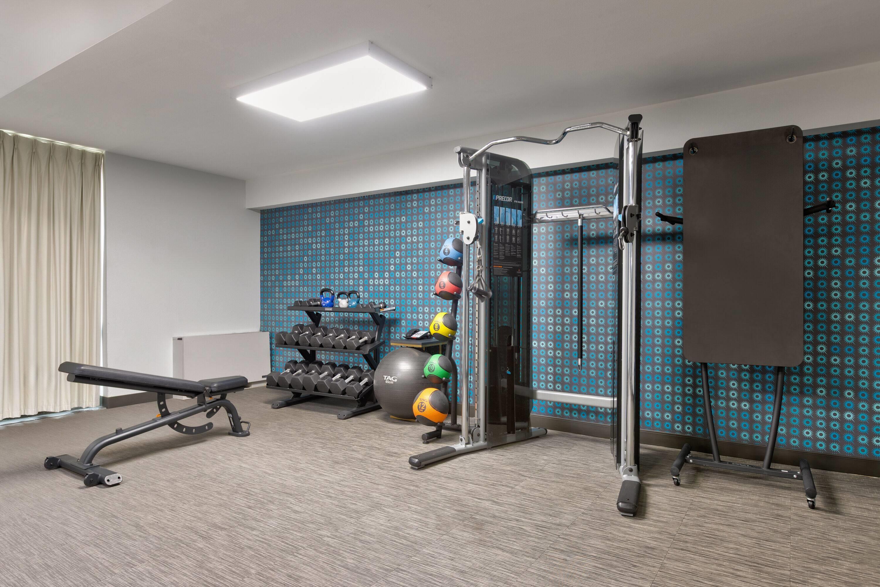 Health club fitness center gym