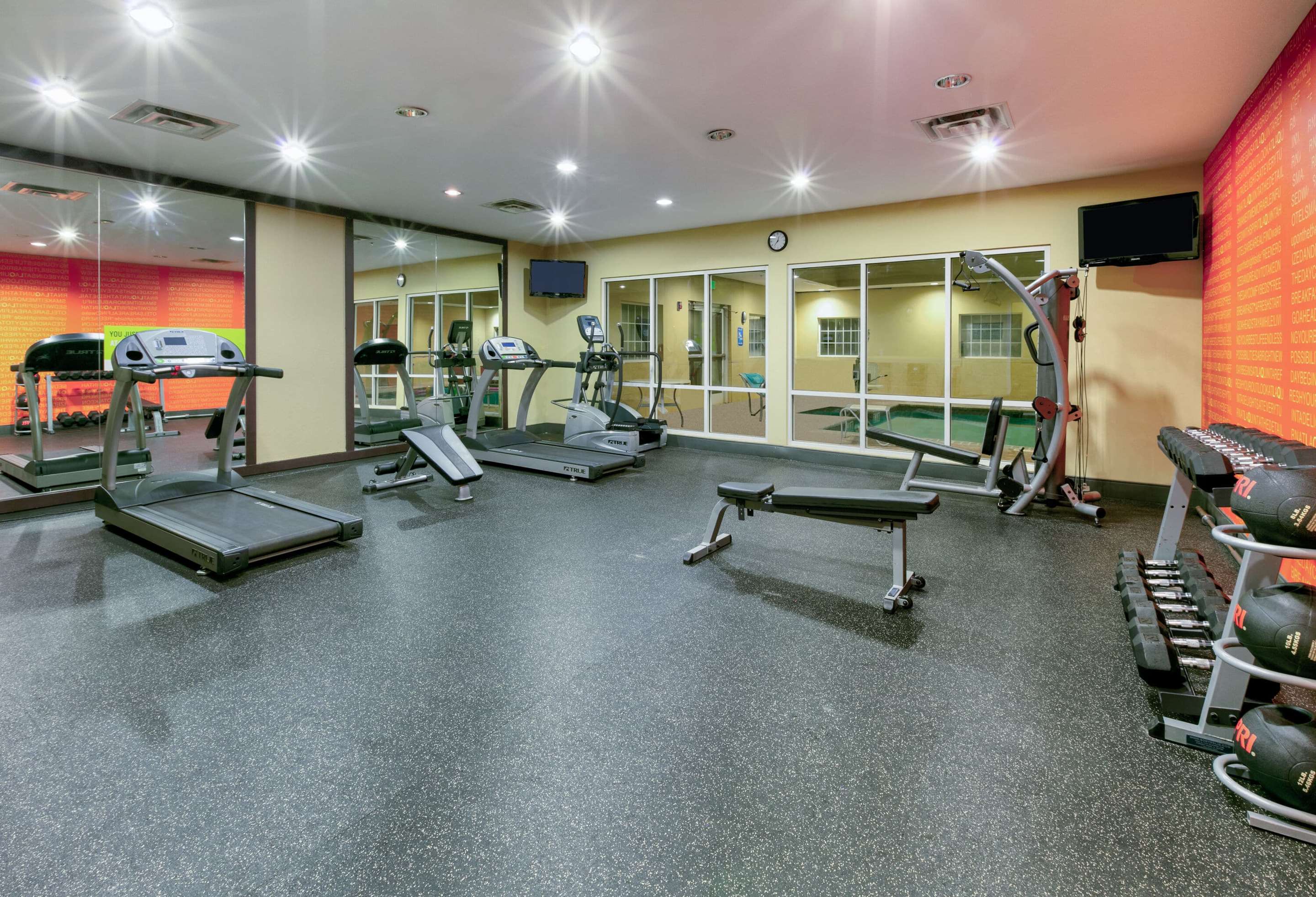 Health club fitness center gym