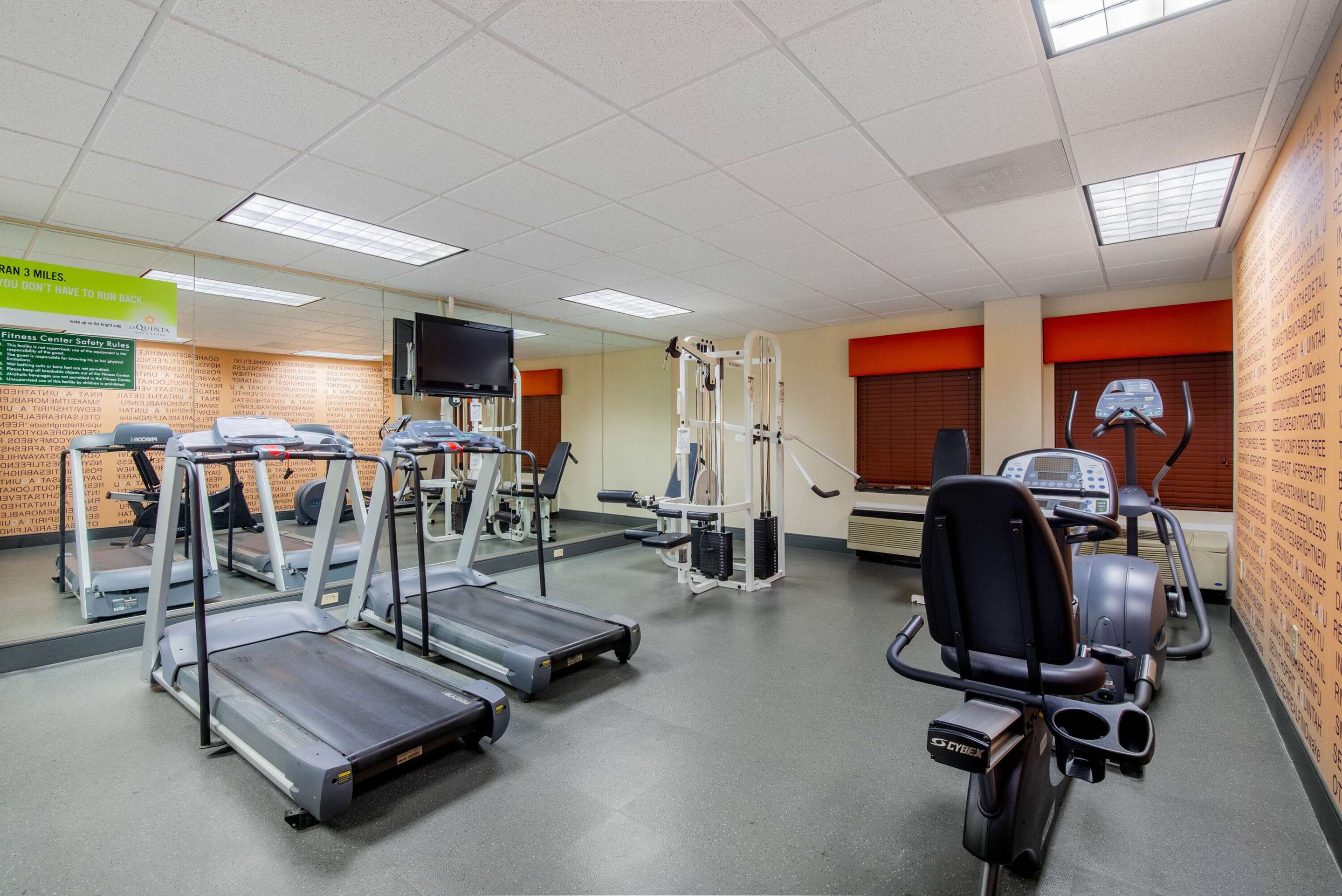 Health club fitness center gym