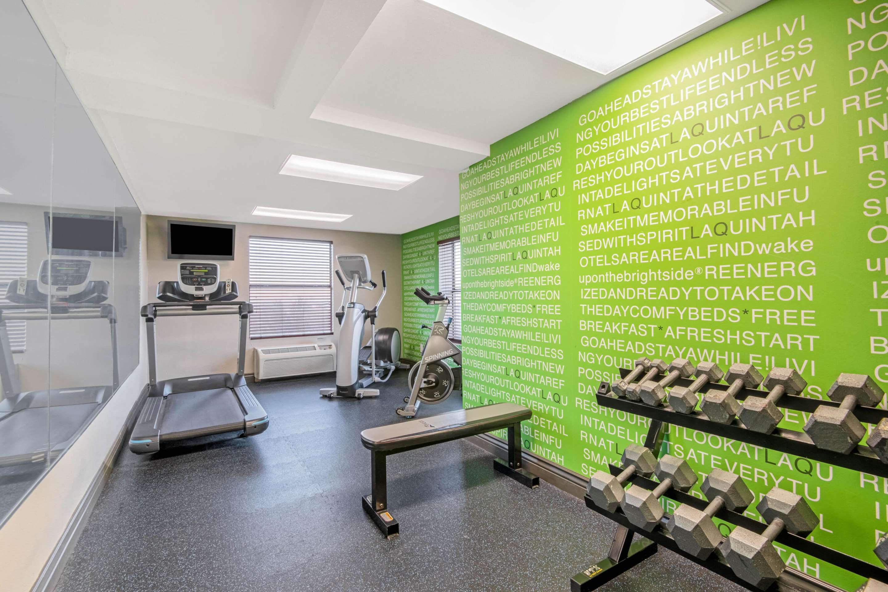 Health club fitness center gym | La Quinta Inn & Suites by Wyndham Denison - N. Lake Texoma