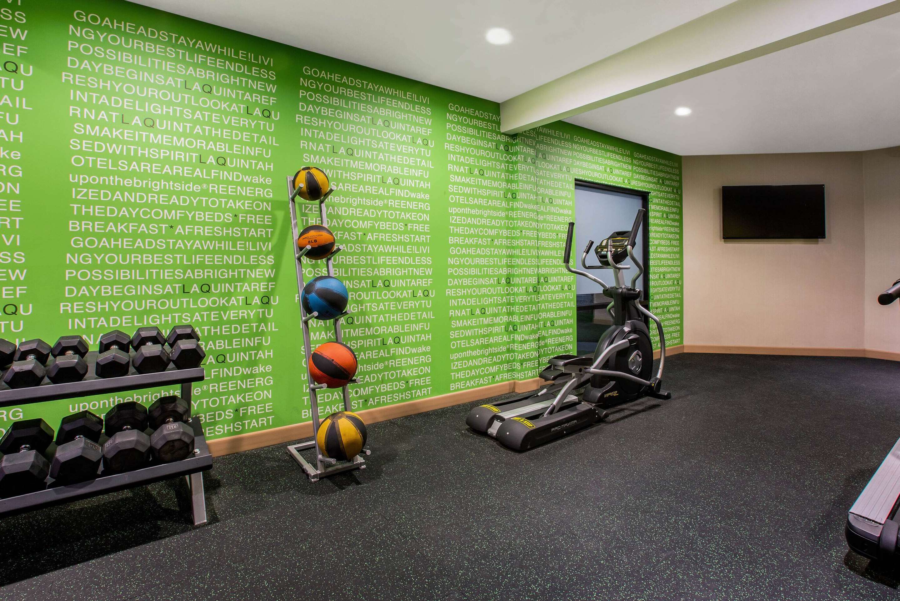Health club fitness center gym