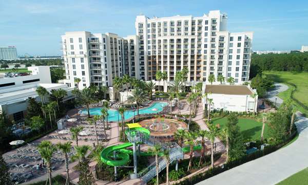 Exterior view - Las Palmeras Hotel by Hilton Grand Vacations Club Orlando
