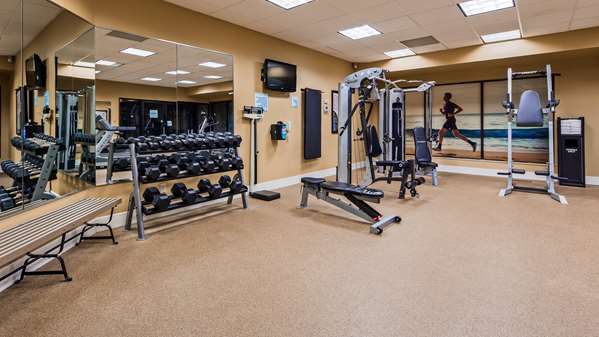 Fitness/ Exercise Room - Best Western Okemos Hotel & Suites