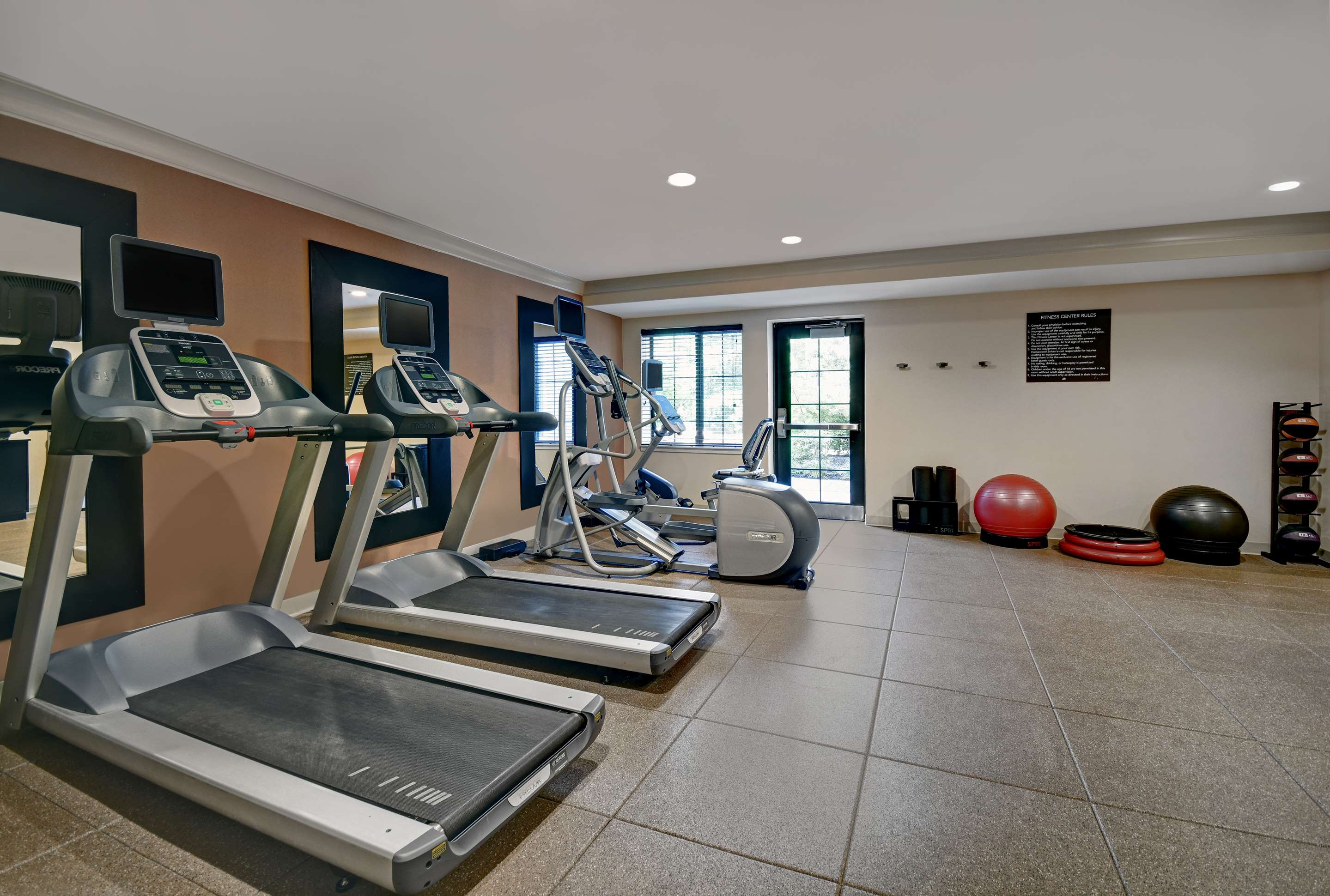 Health club fitness center gym | Homewood Suites by Hilton Eatontown