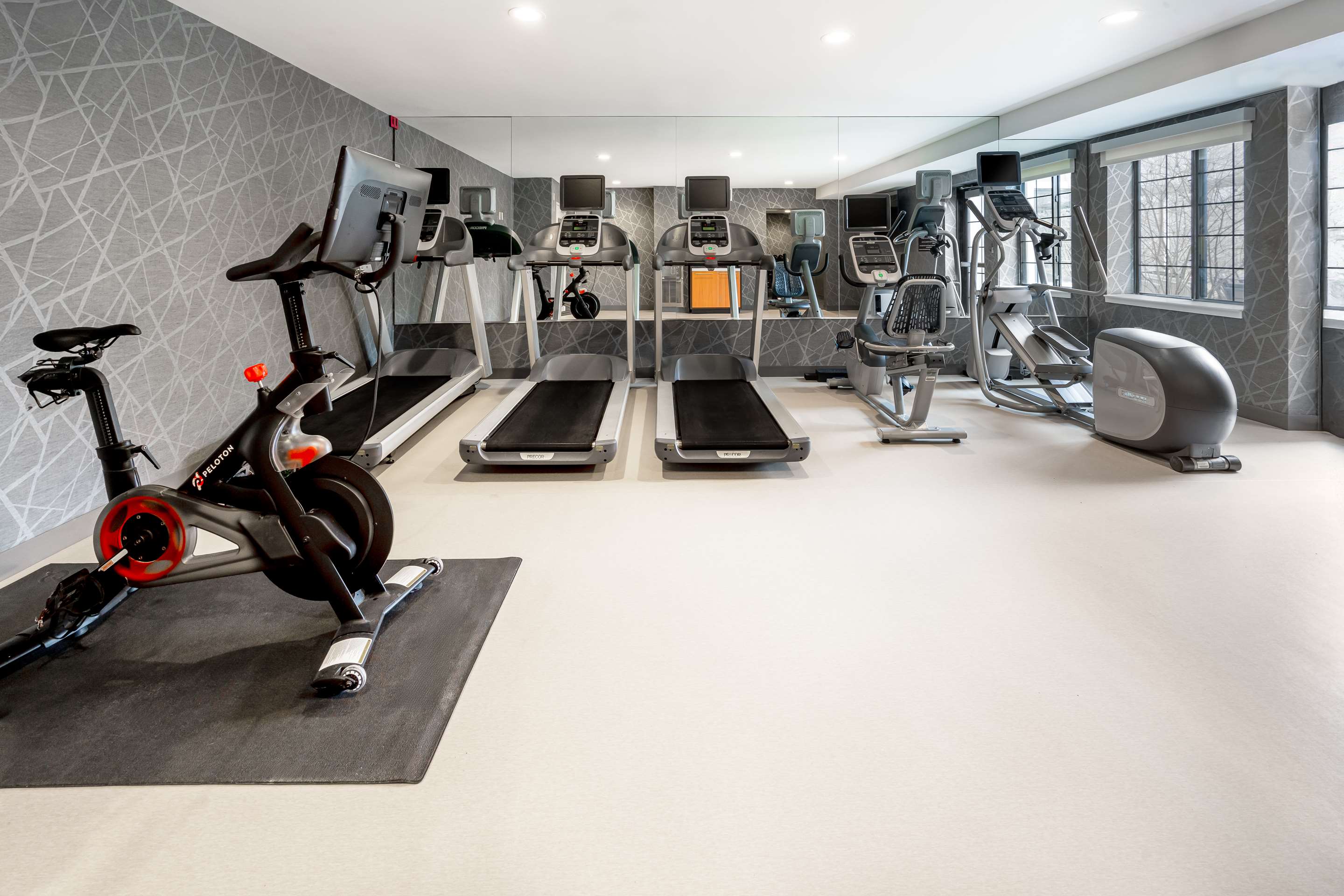 Health club fitness center gym | Homewood Suites by Hilton Eatontown