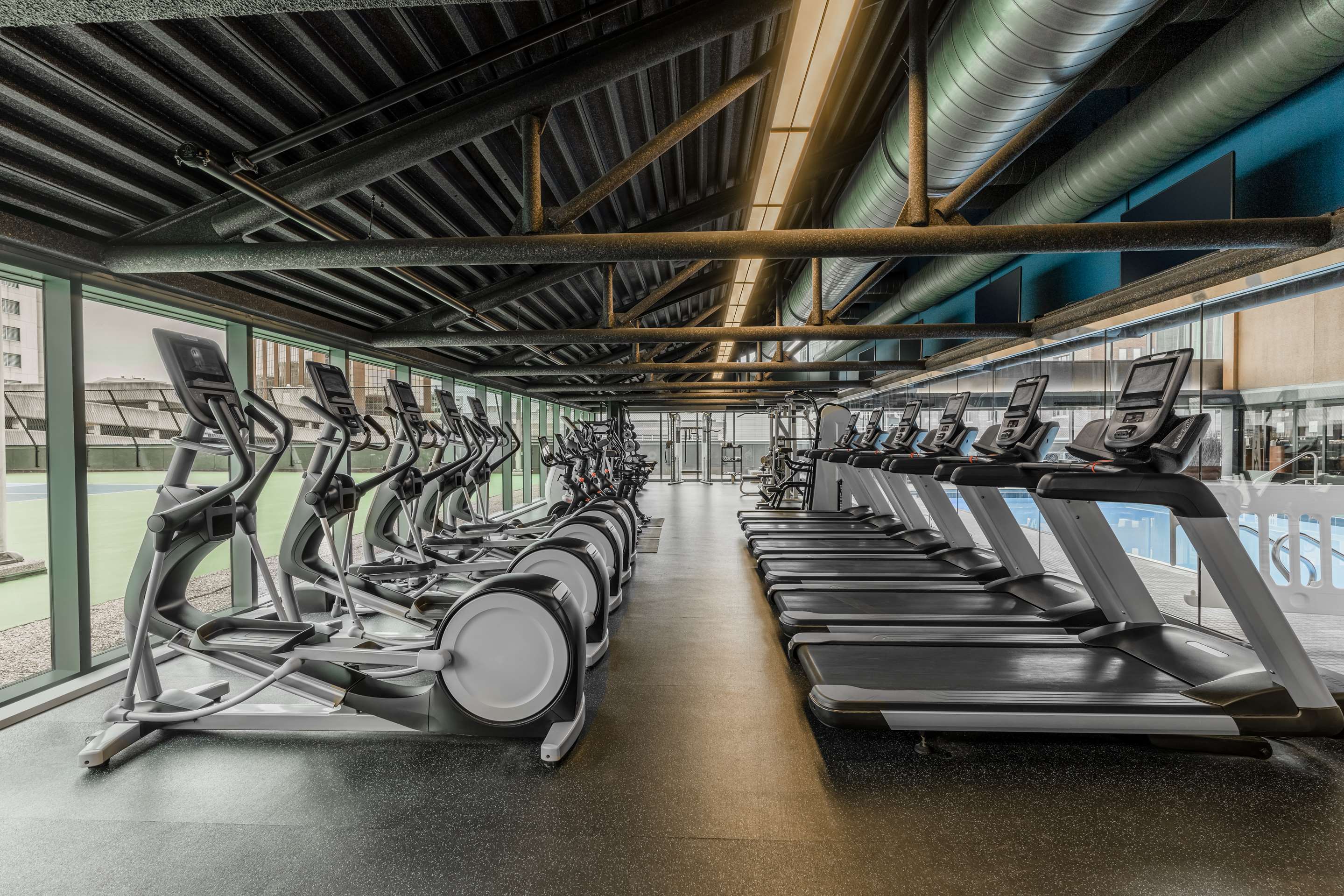 Health club fitness center gym | Amway Grand Plaza, Curio Collection by Hilton