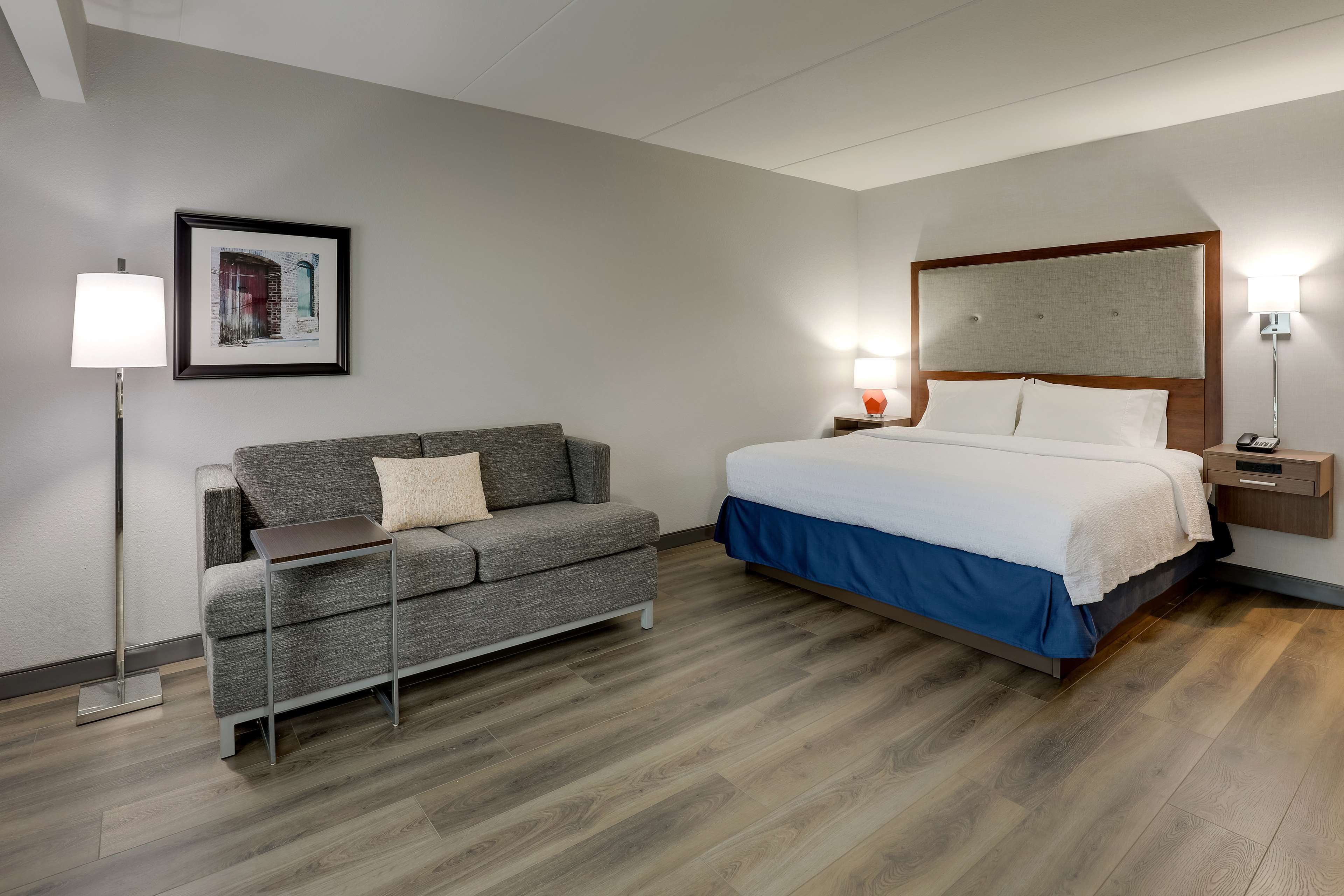 Hampton Inn & Suites by Hilton Rome Room Type - 1 KING SFBD MIC FRG NS