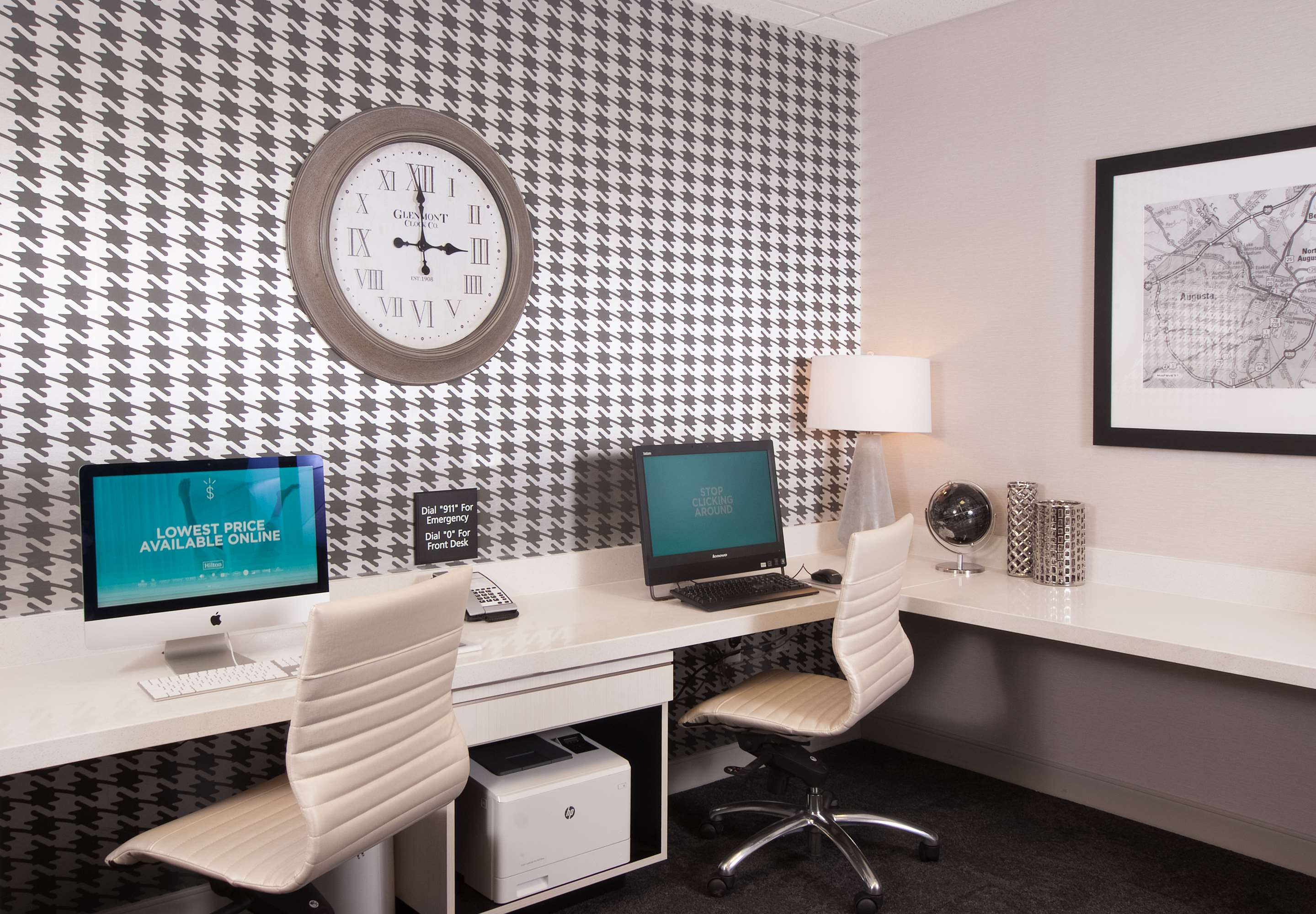 Business Center | Hampton Inn & Suites by Hilton Augusta-Washington Rd