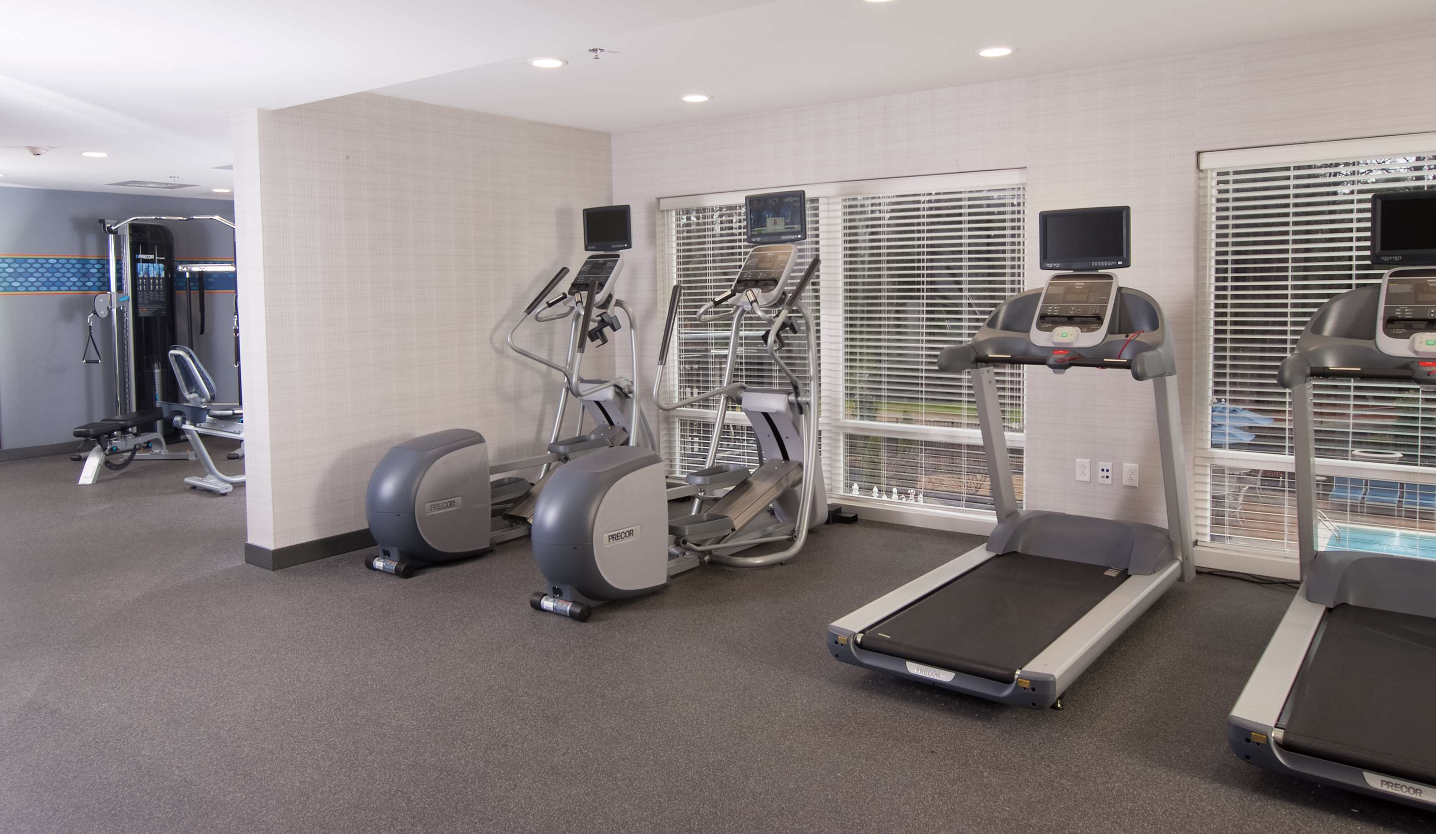 Health club fitness center gym | Hampton Inn & Suites by Hilton Augusta-Washington Rd