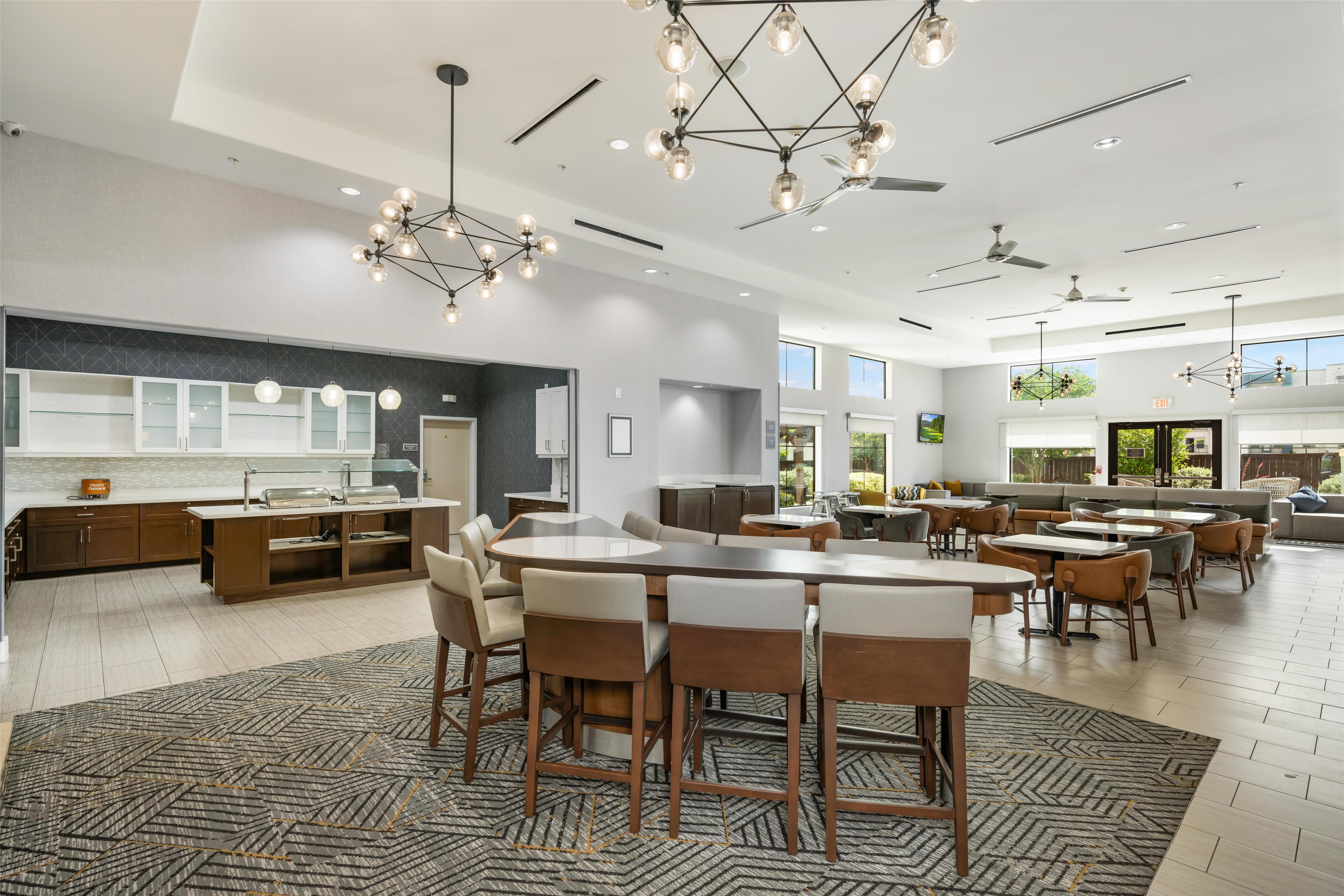 Breakfast Area | Homewood Suites By Hilton New Braunfels