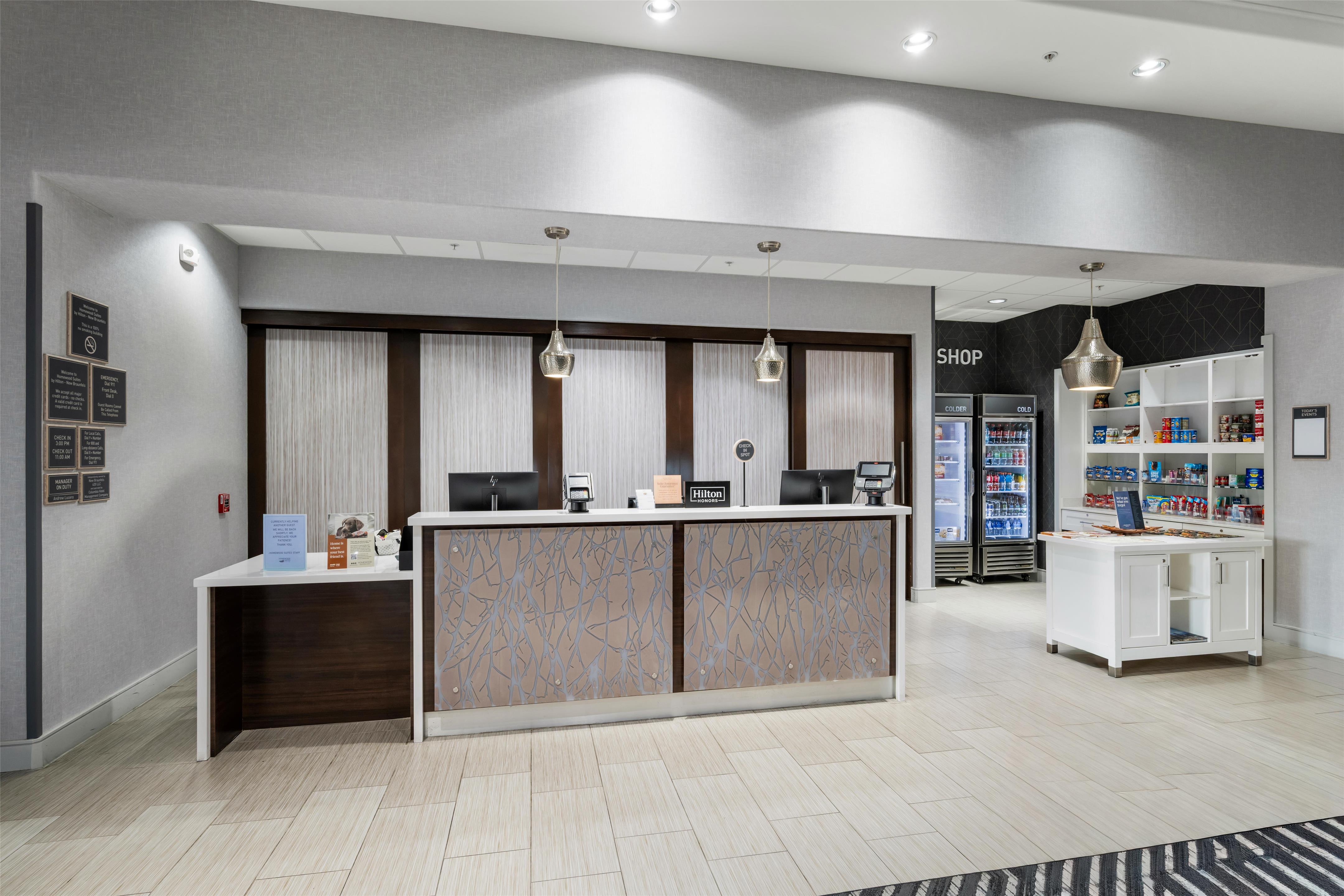 Reception | Homewood Suites By Hilton New Braunfels