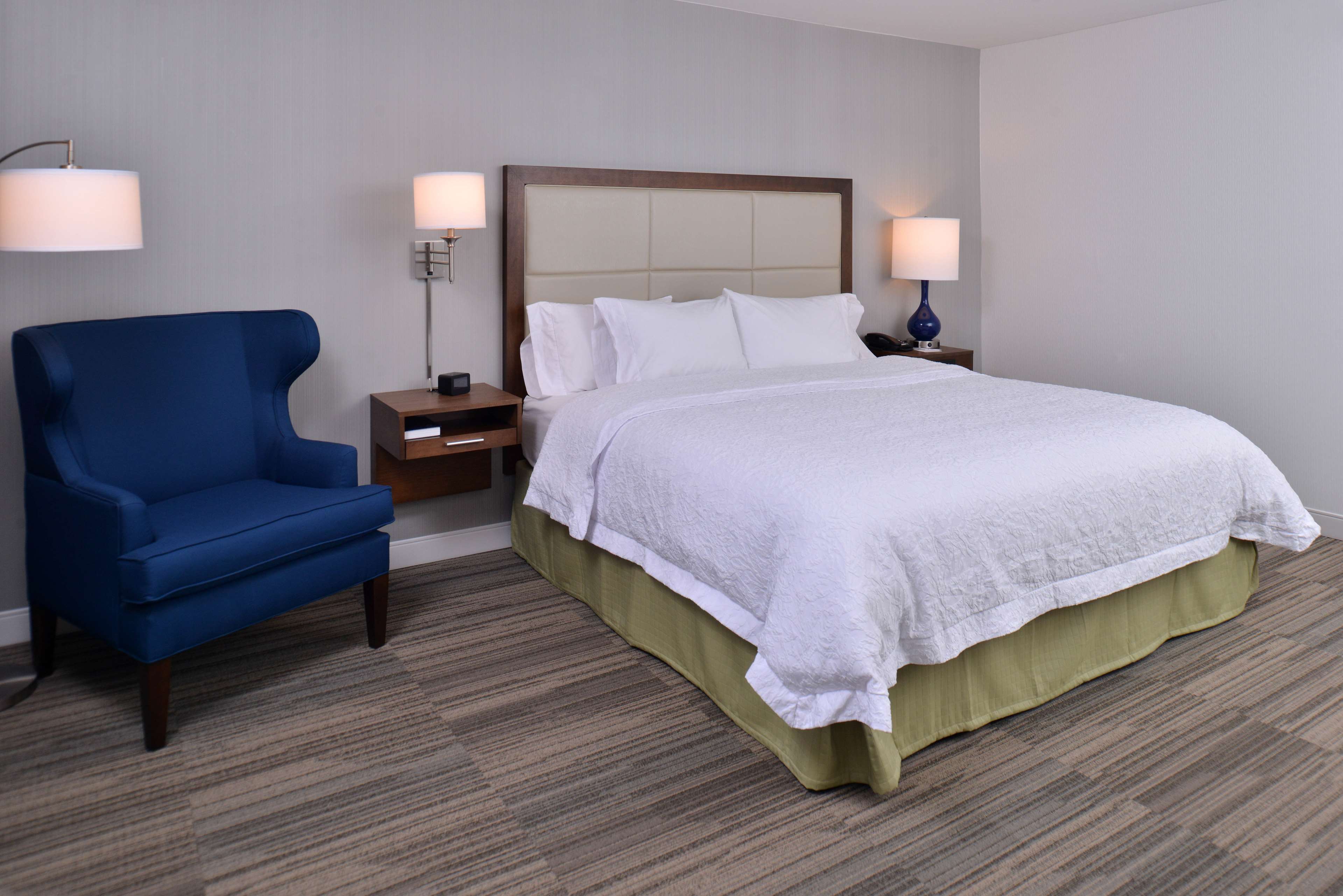Hampton Inn & Suites by Hilton Ann Arbor West Room Type - 1 KING MICROWV FRIDGE NS