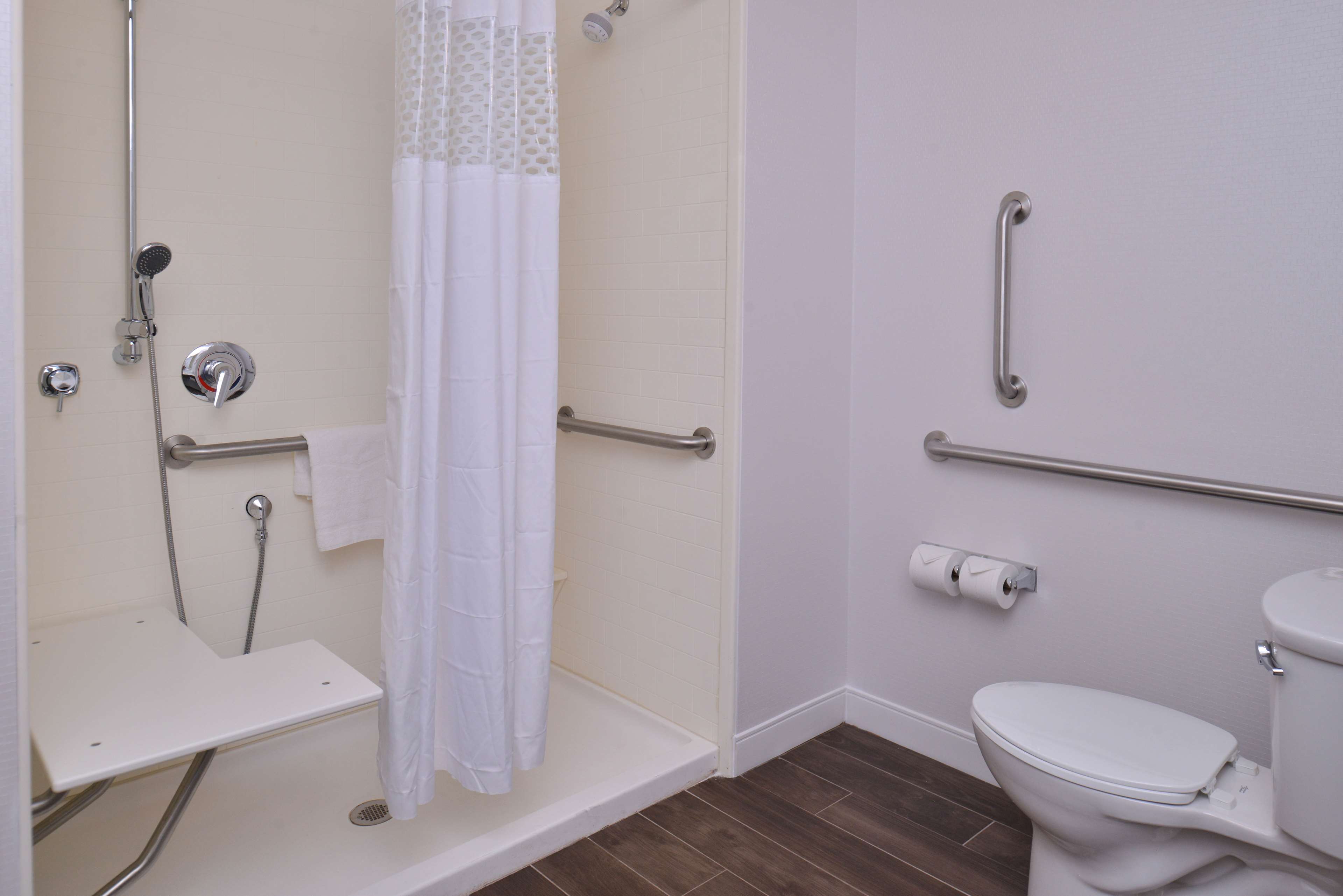 Hampton Inn & Suites by Hilton Ann Arbor West Room Type - 1 KNG ACC ROLLIN SHWR NS
