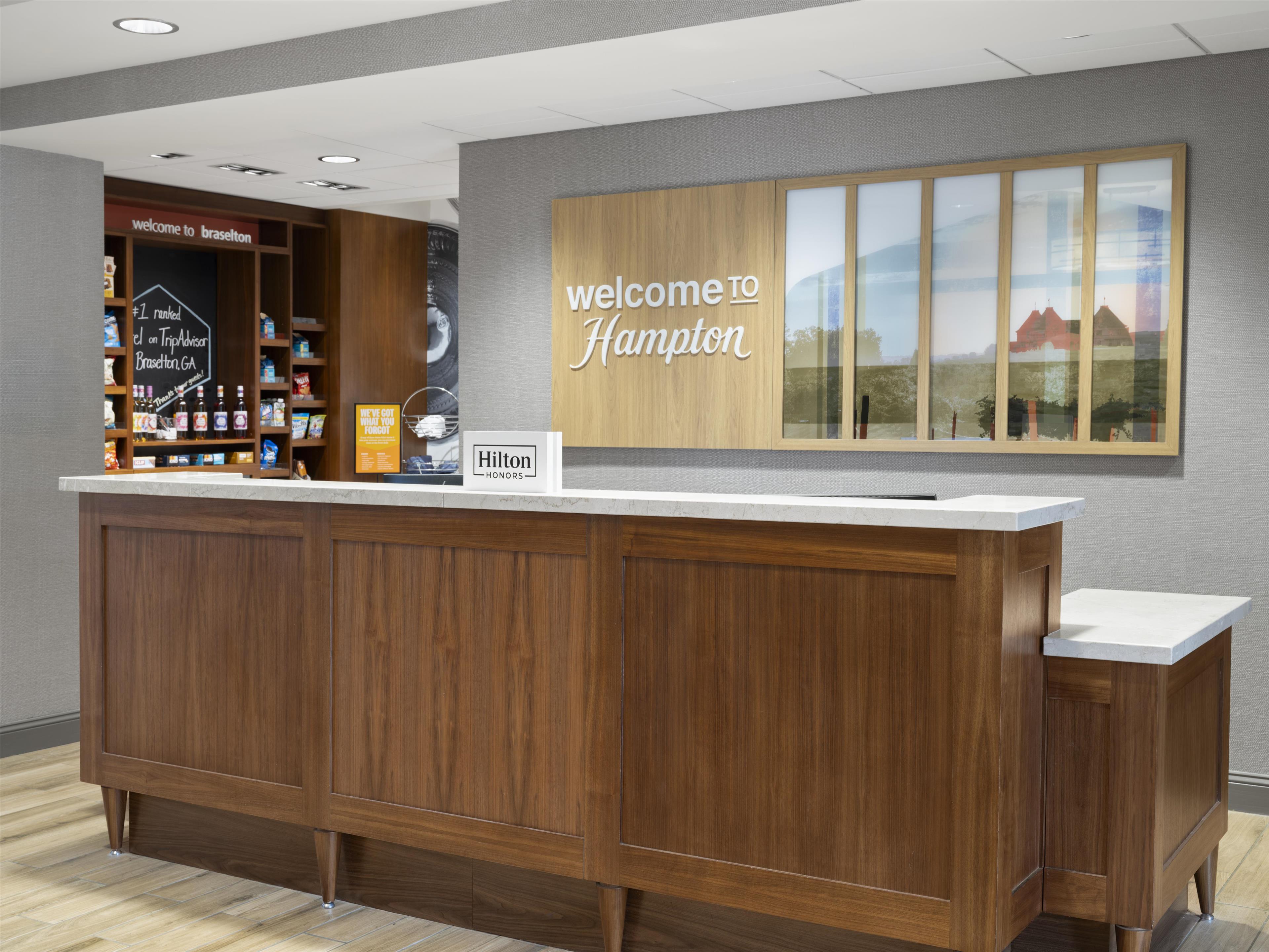 Reception | Hampton Inn & Suites Braselton