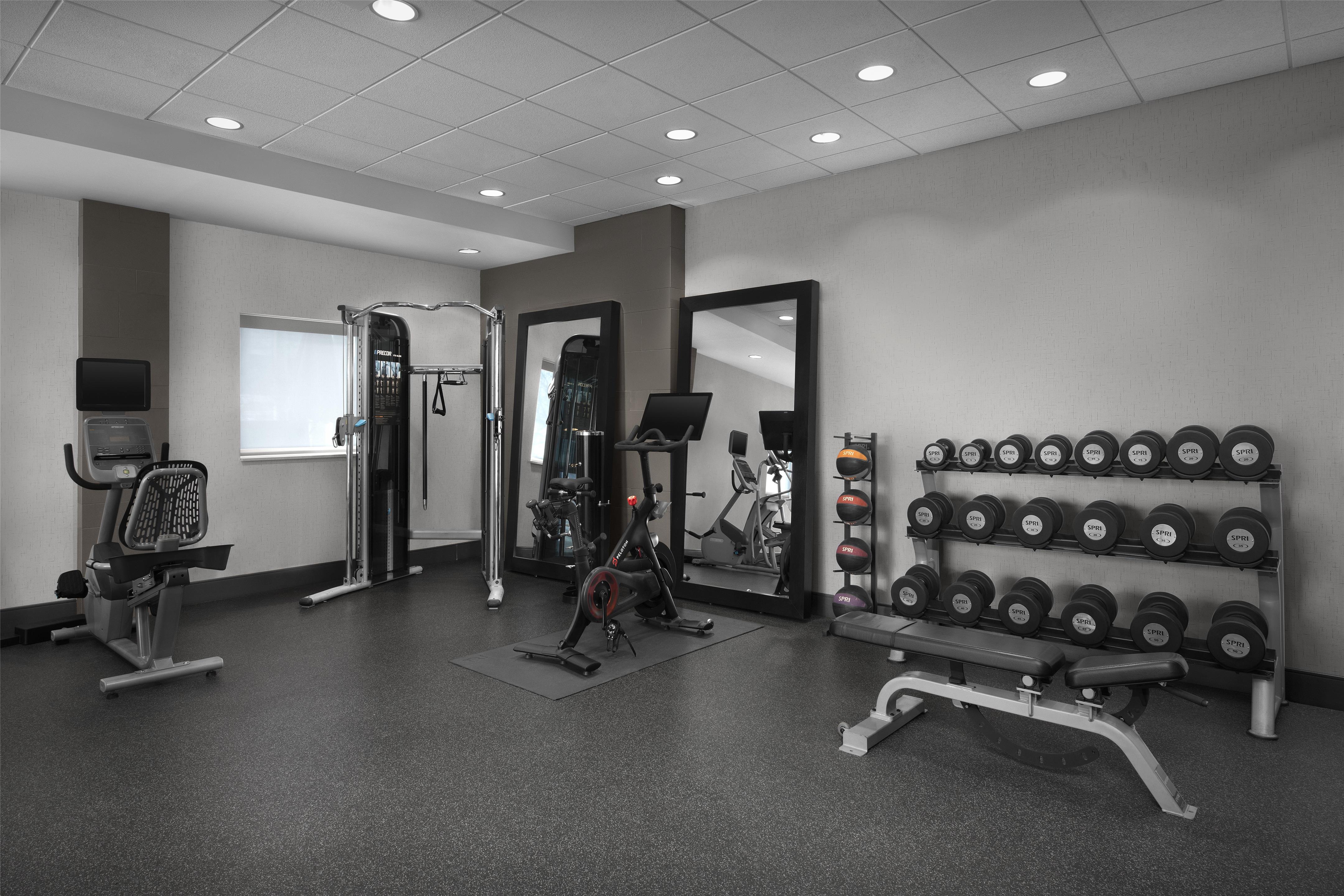 Health club fitness center gym | Home2 Suites by Hilton Arundel Mills/BWI Airport