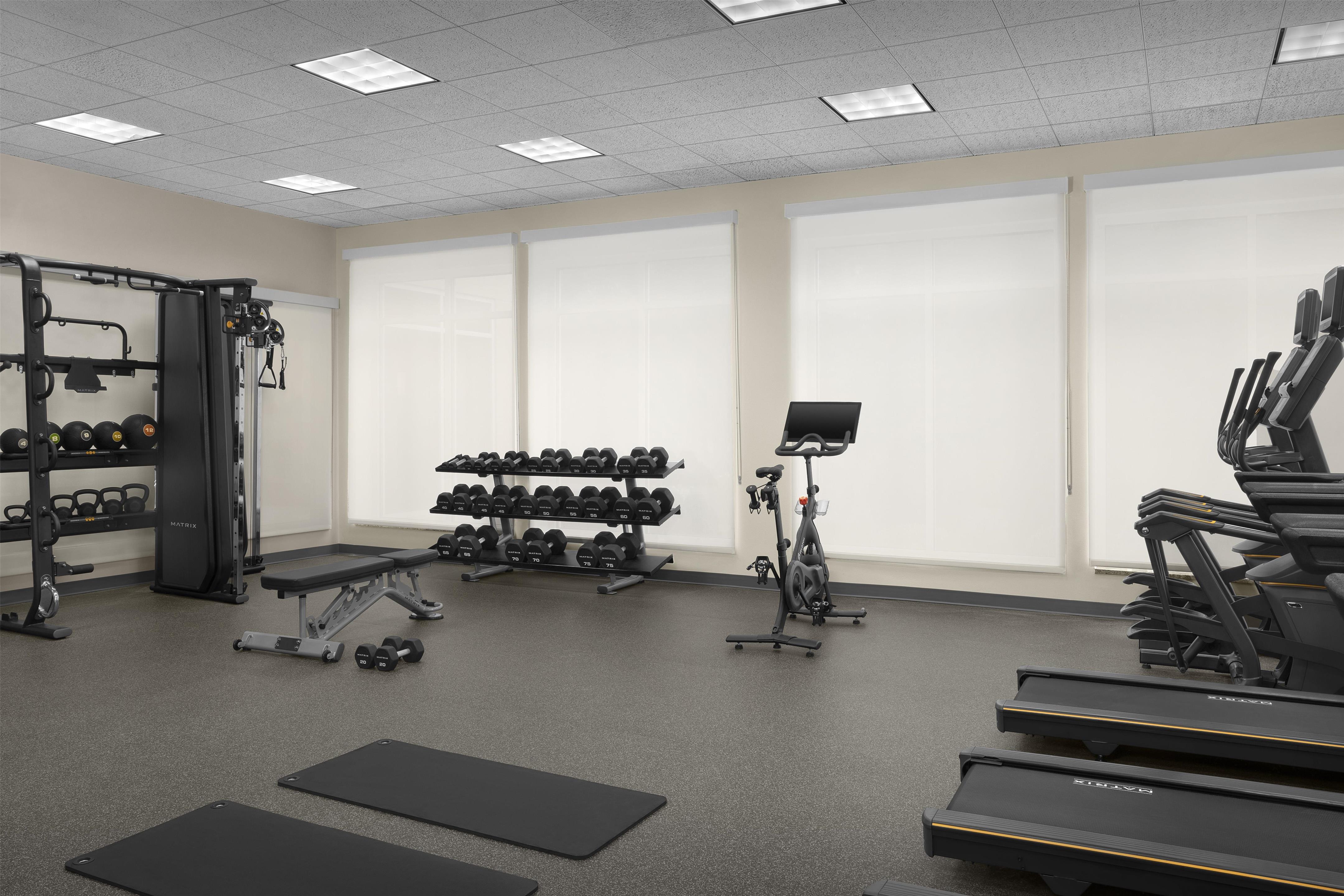 Health club fitness center gym | Hilton Garden Inn Greensboro Airport