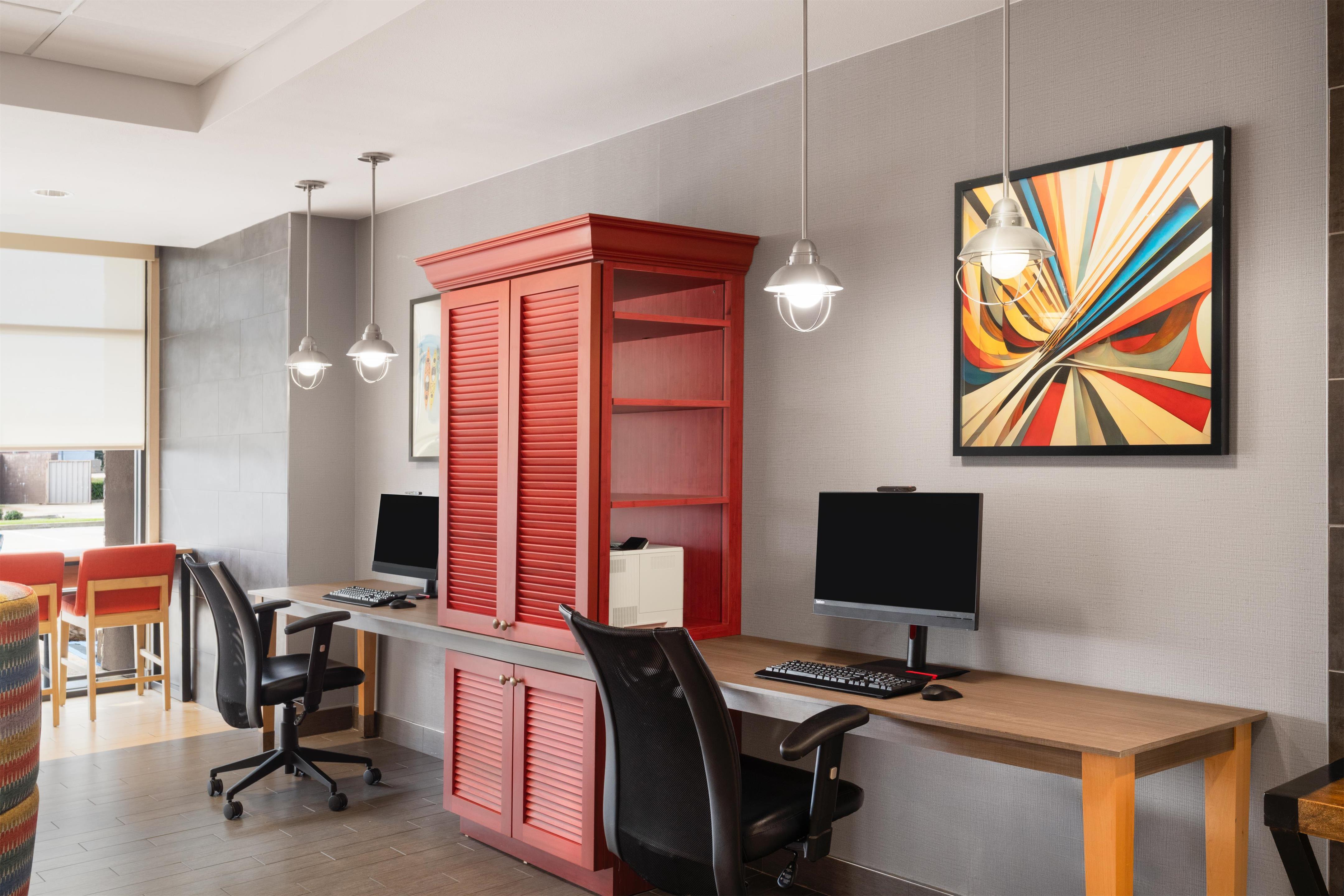 Business Center | Home2 Suites by Hilton Alexandria
