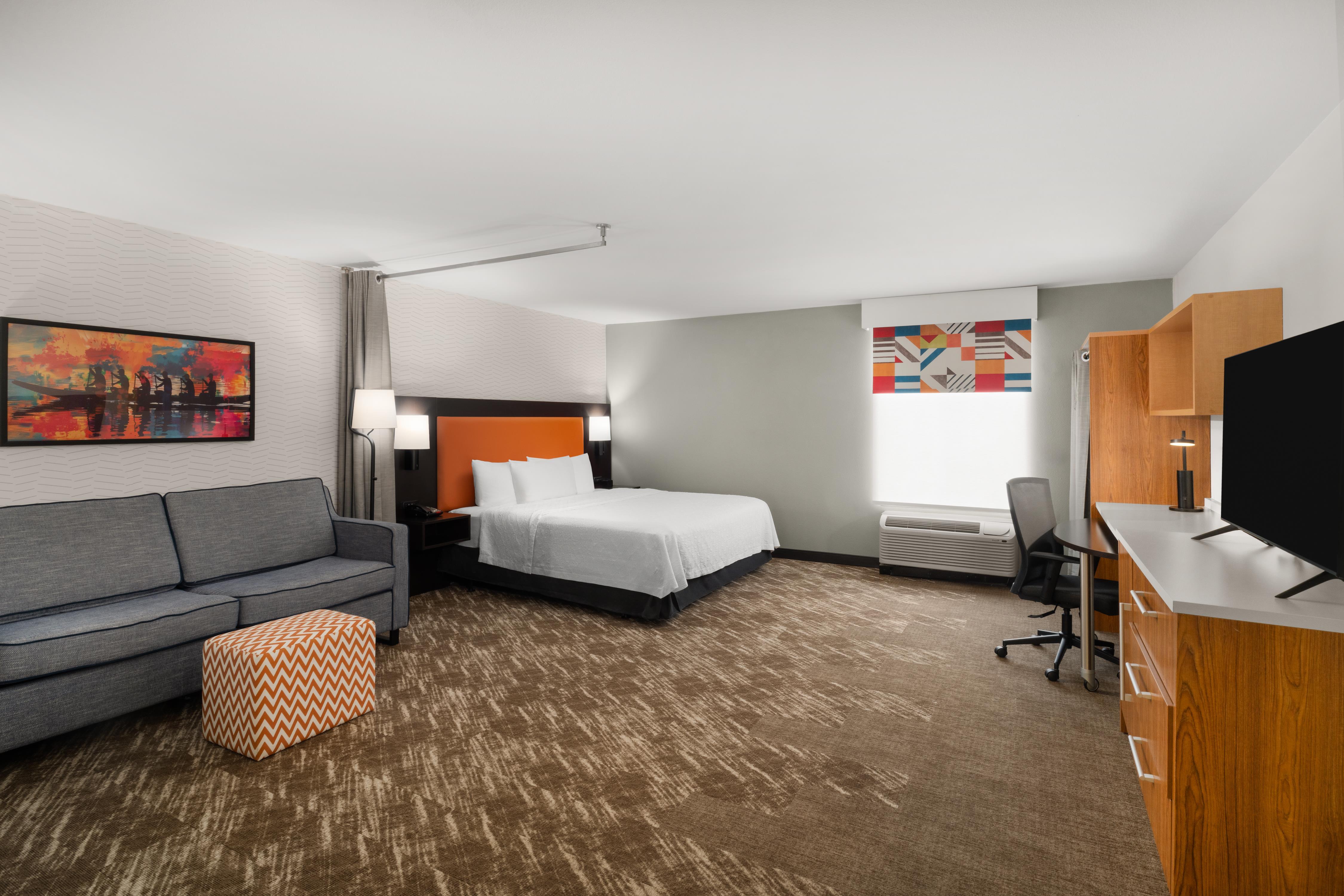Home2 Suites by Hilton Alexandria Room Type - 1KG MOB HR ACC TUB STUDIO